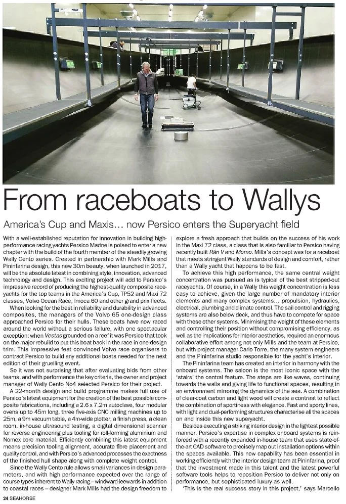 Seahorse Magazine June 2016 - Wally Cento part2