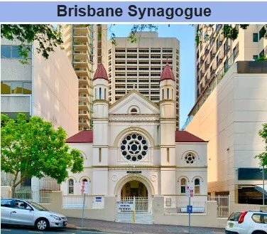 The Brisbane Synagogue - Krystallnacht