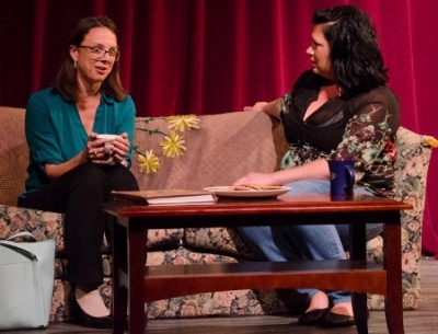 Bailey Hampton and Cheramie Hopper in Serena at the Museum of Dysfunction X, directed by Bree Bridger. Photo ©Gentle Bear Photography 2018.