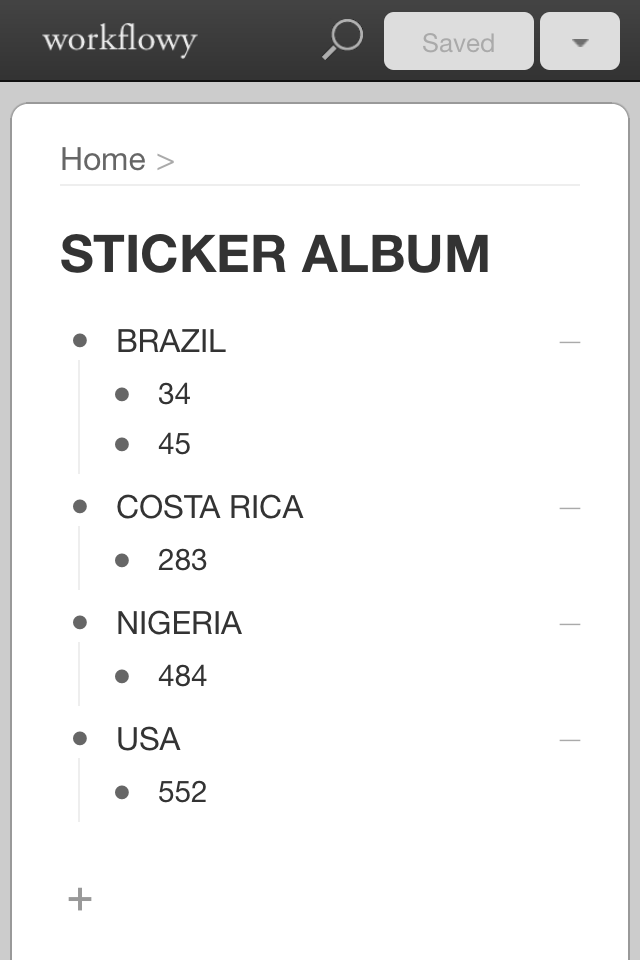 My 5 last stickers