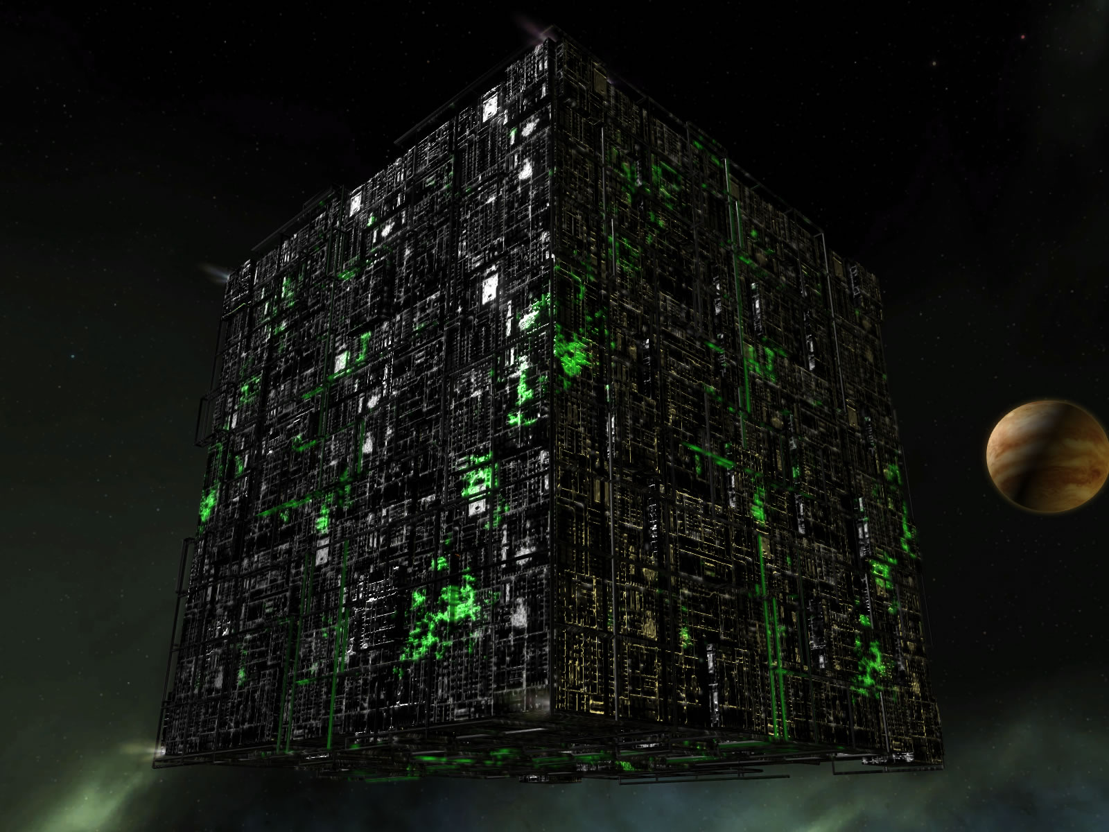 A Borg Cube