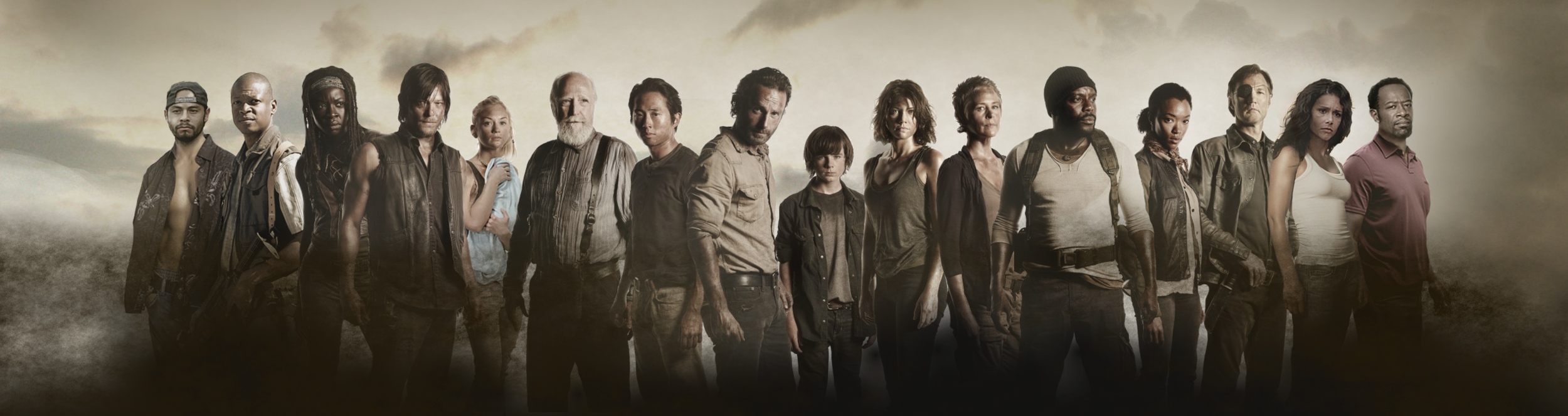 Cast of "The Walking Dead"