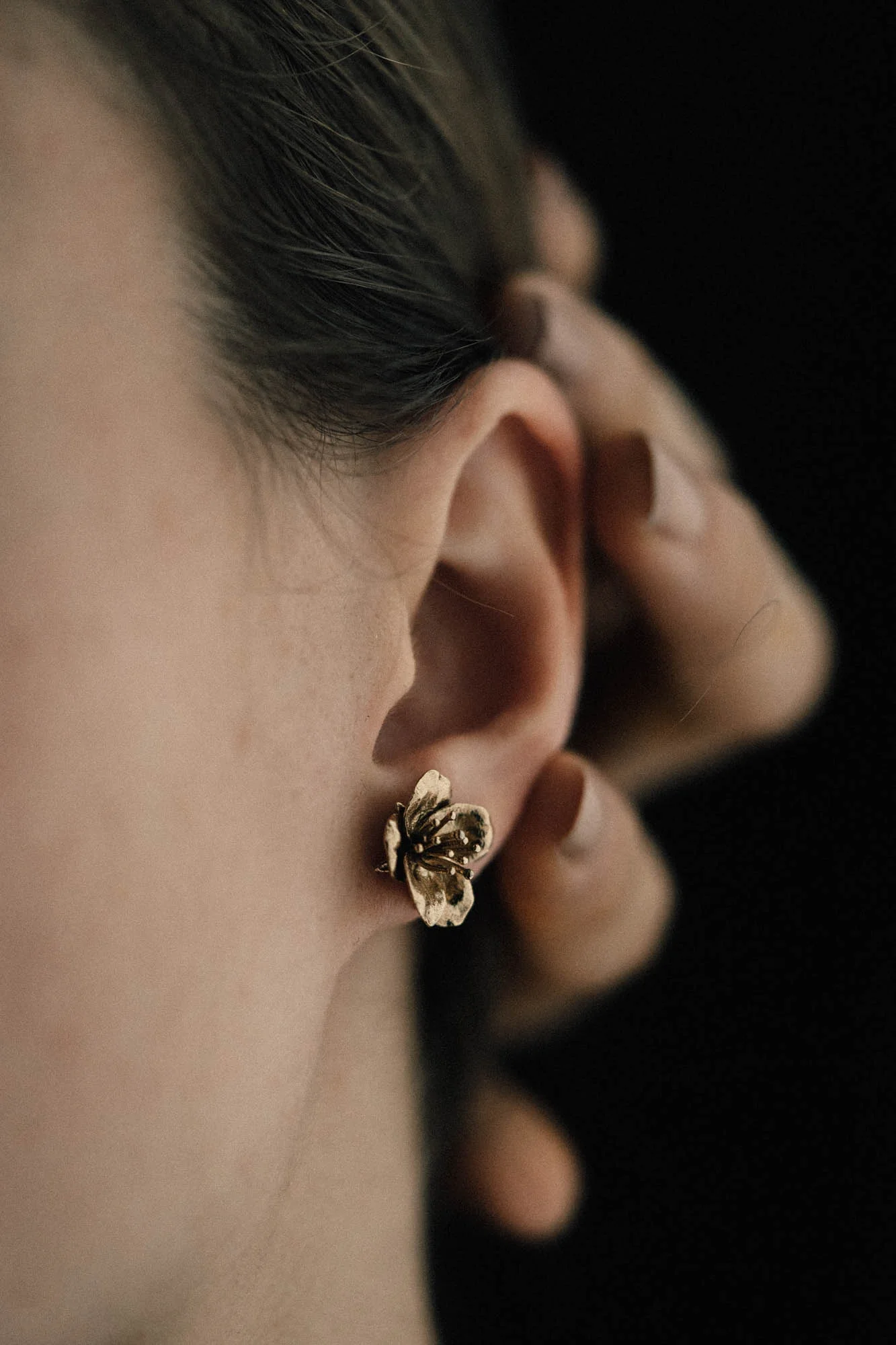 Petite Cherry Blossom Earring