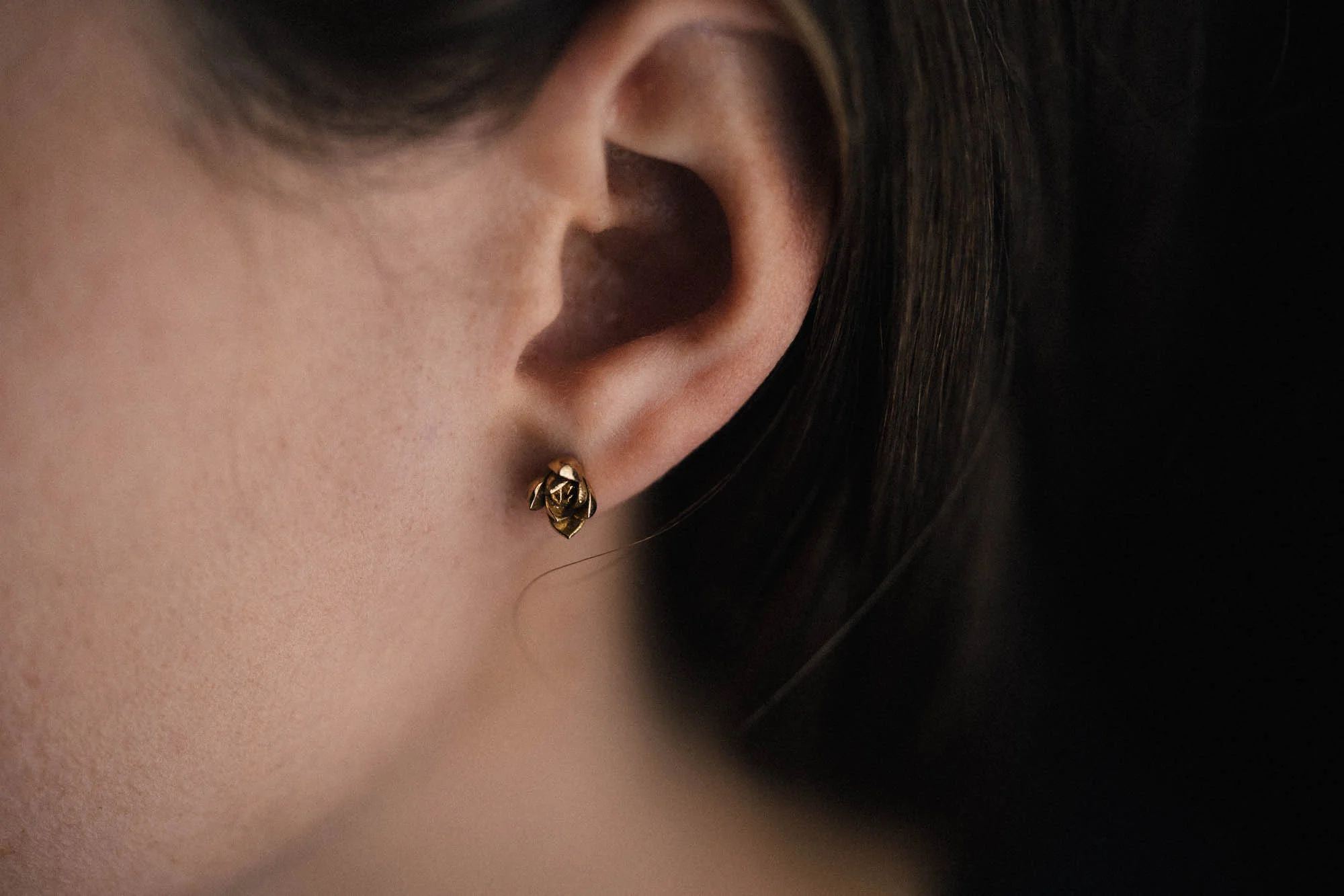 Succulent No. 1 Stud Earring