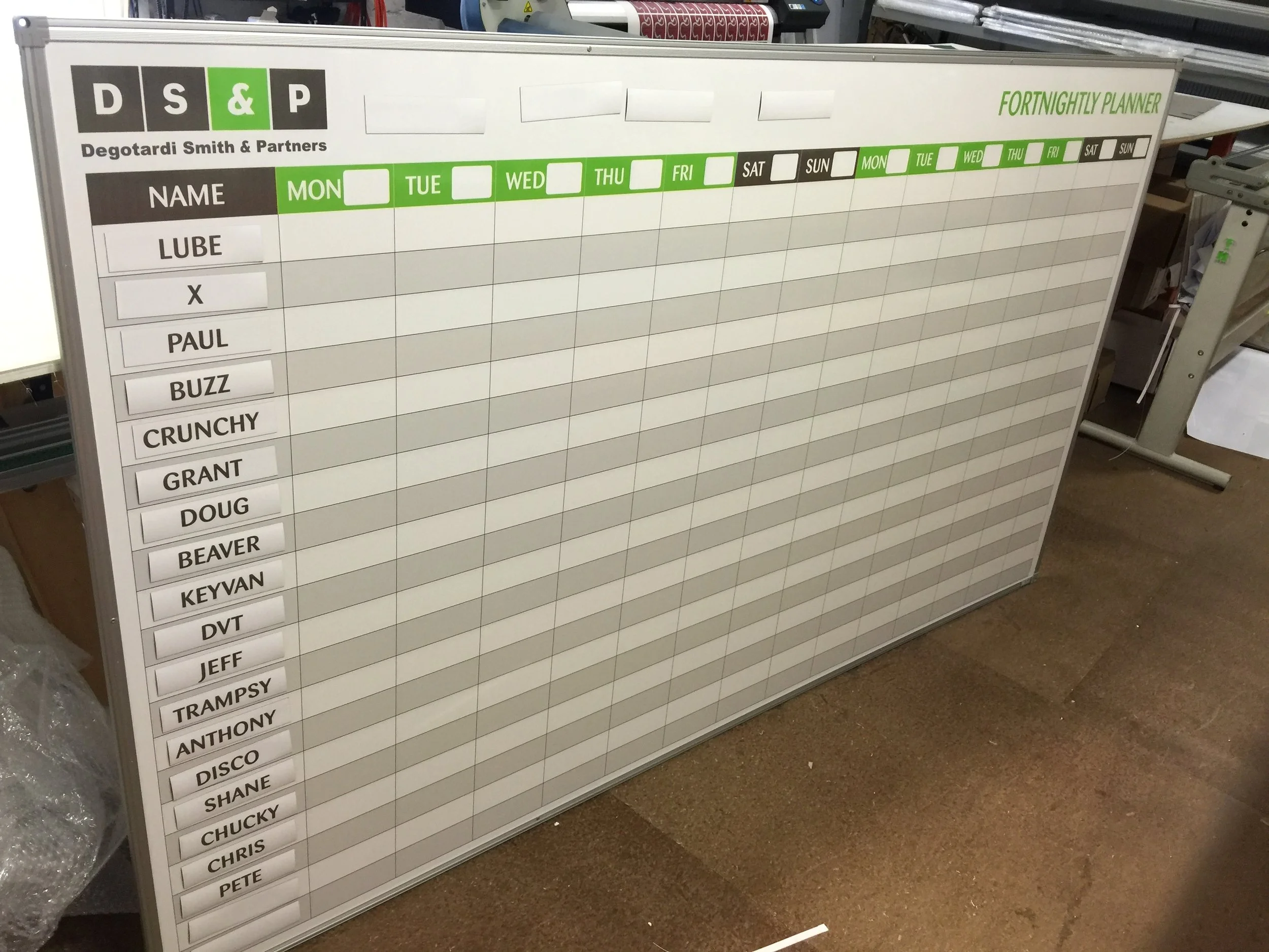 CUSTOM WHITEBOARD GALLERY Branded Whiteboards