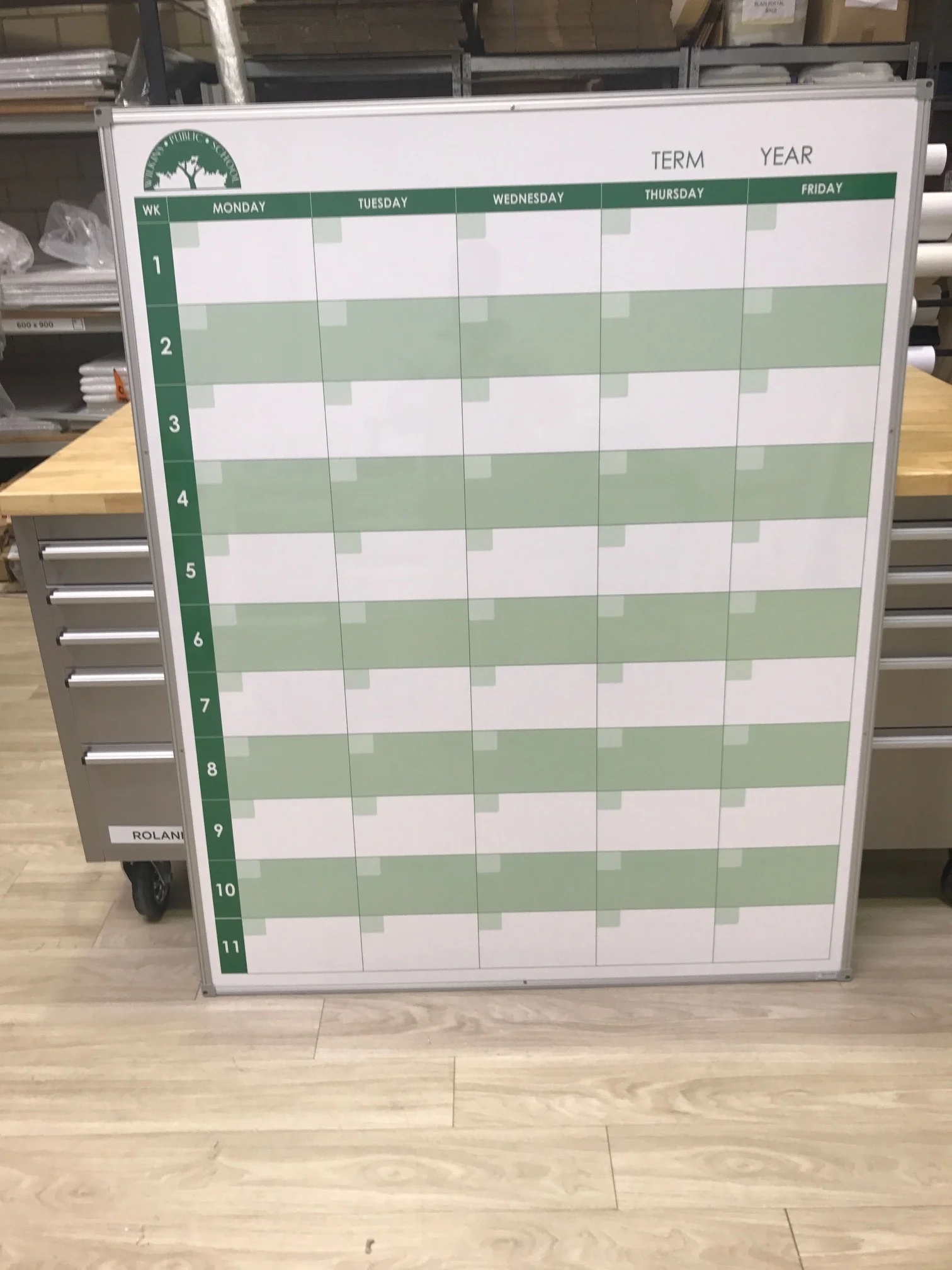 Whiteboard Calendars and Planners &mdash; Branded Whiteboards