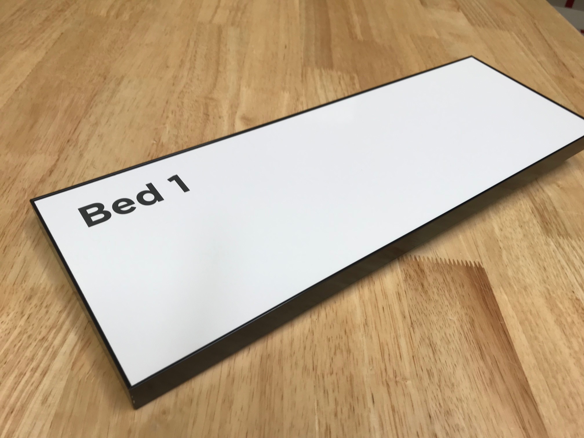 Room or Bed Number Whiteboard