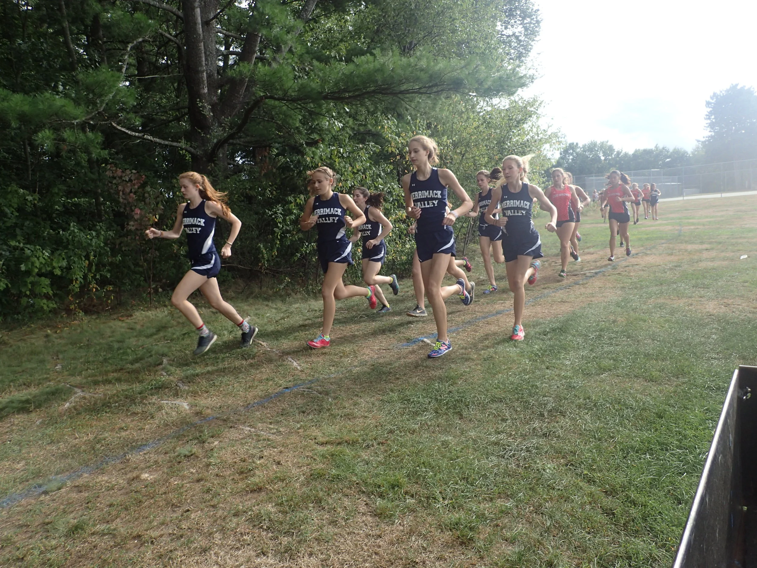The MV pack, 7-strong at the start