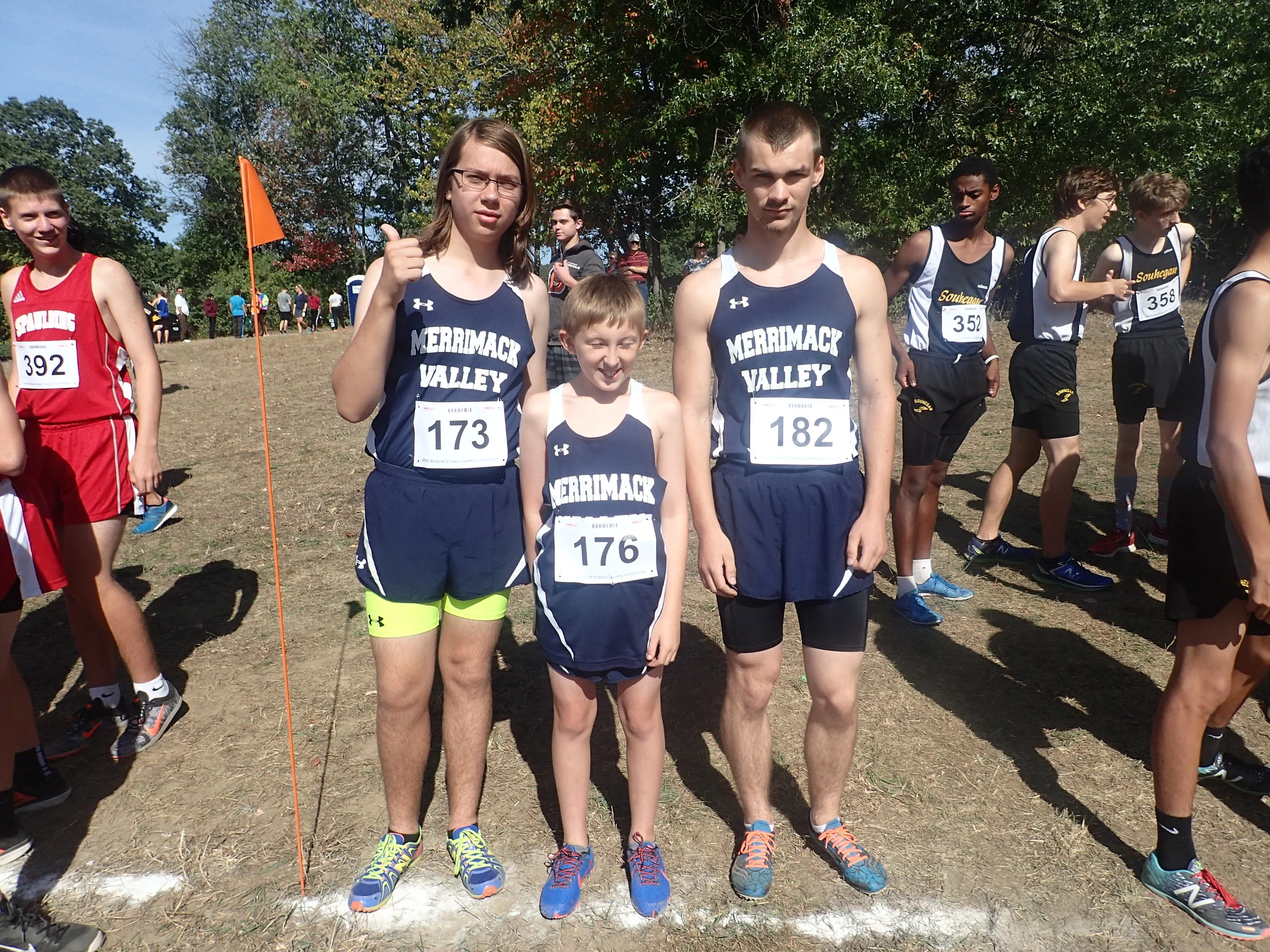 Mitchell, Lucas, and David Ready to Roll