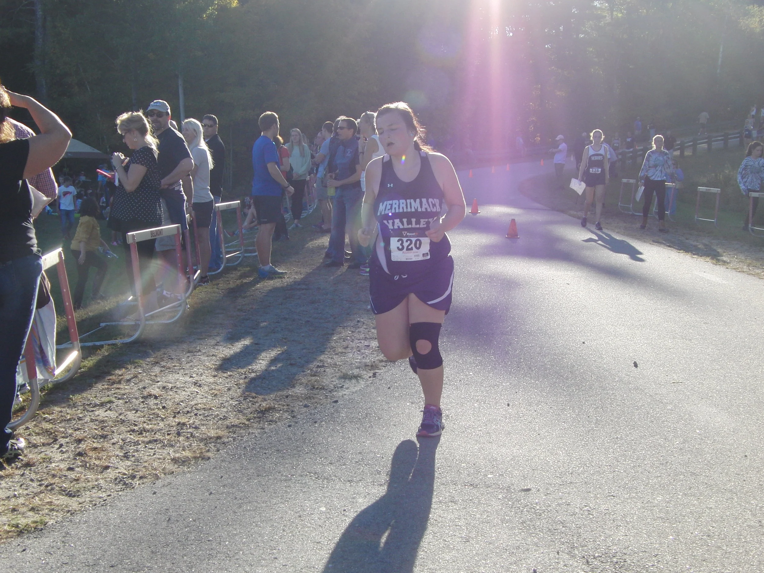 Ashley, Heading For The Line