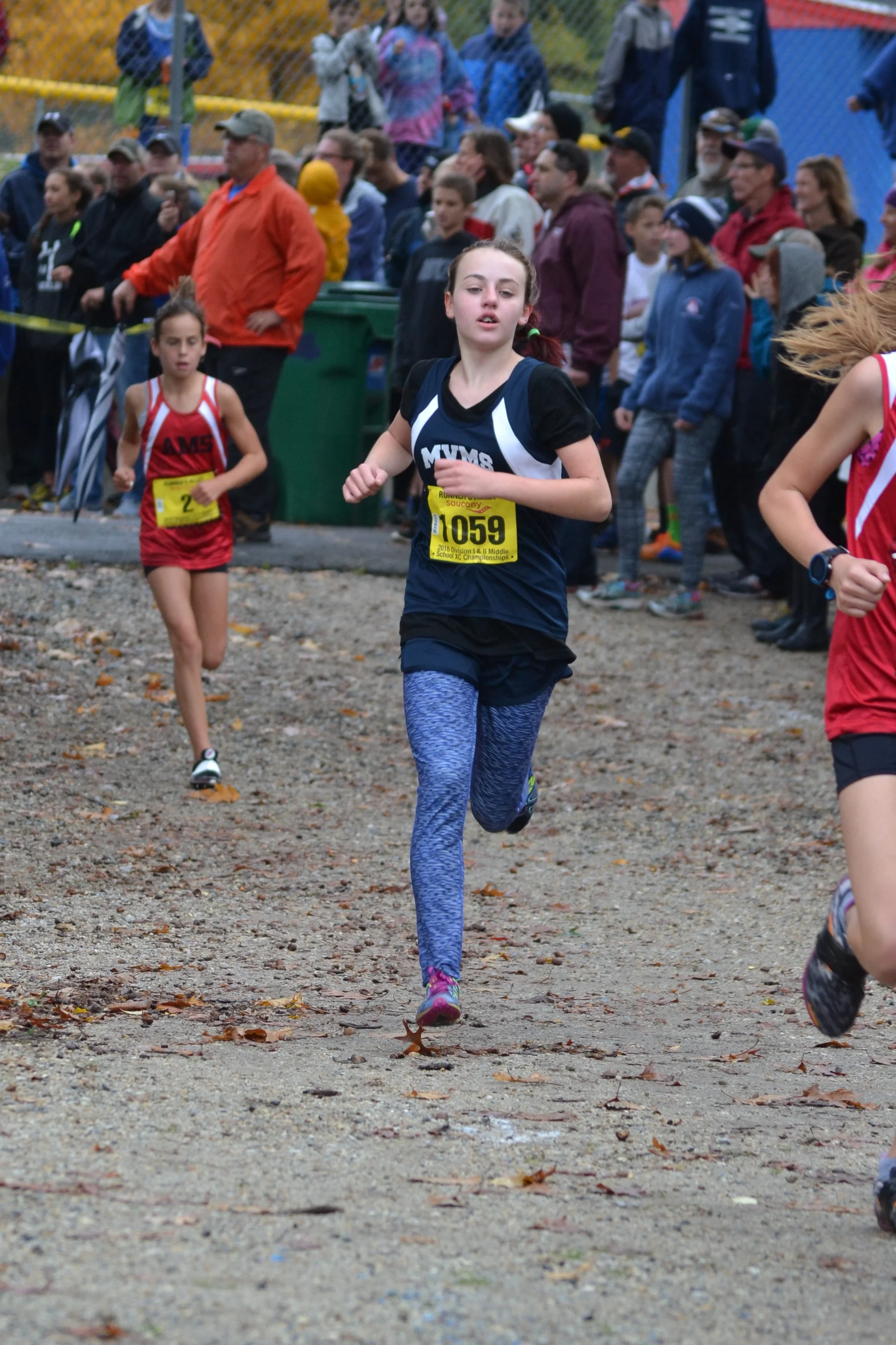 Sophia Runs Her Way to a Top-10 Finish at the Middle School DII Championship