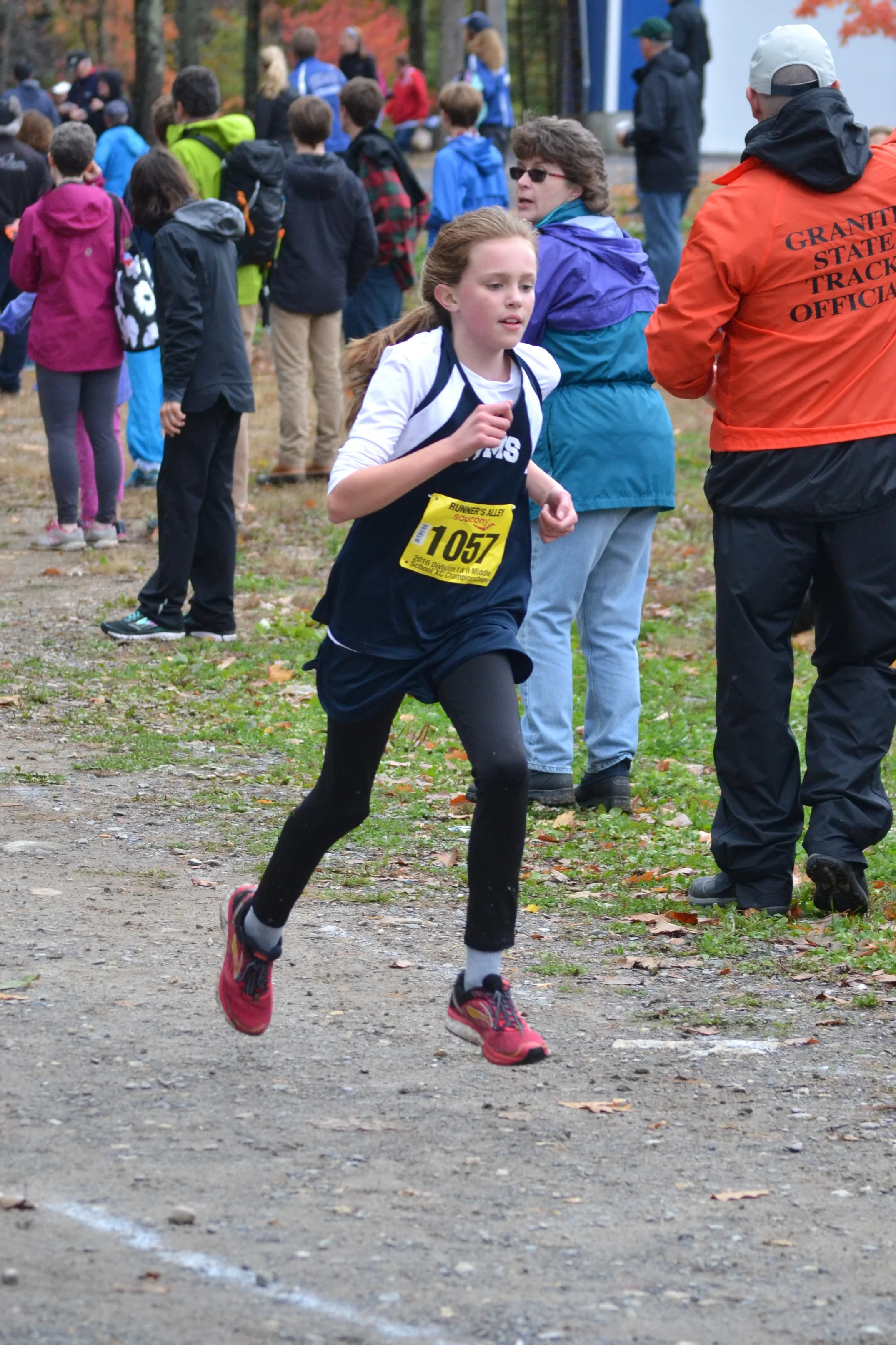 Samantha Cruises to a Fantastic 26th Place at thse Middle School DII Championship