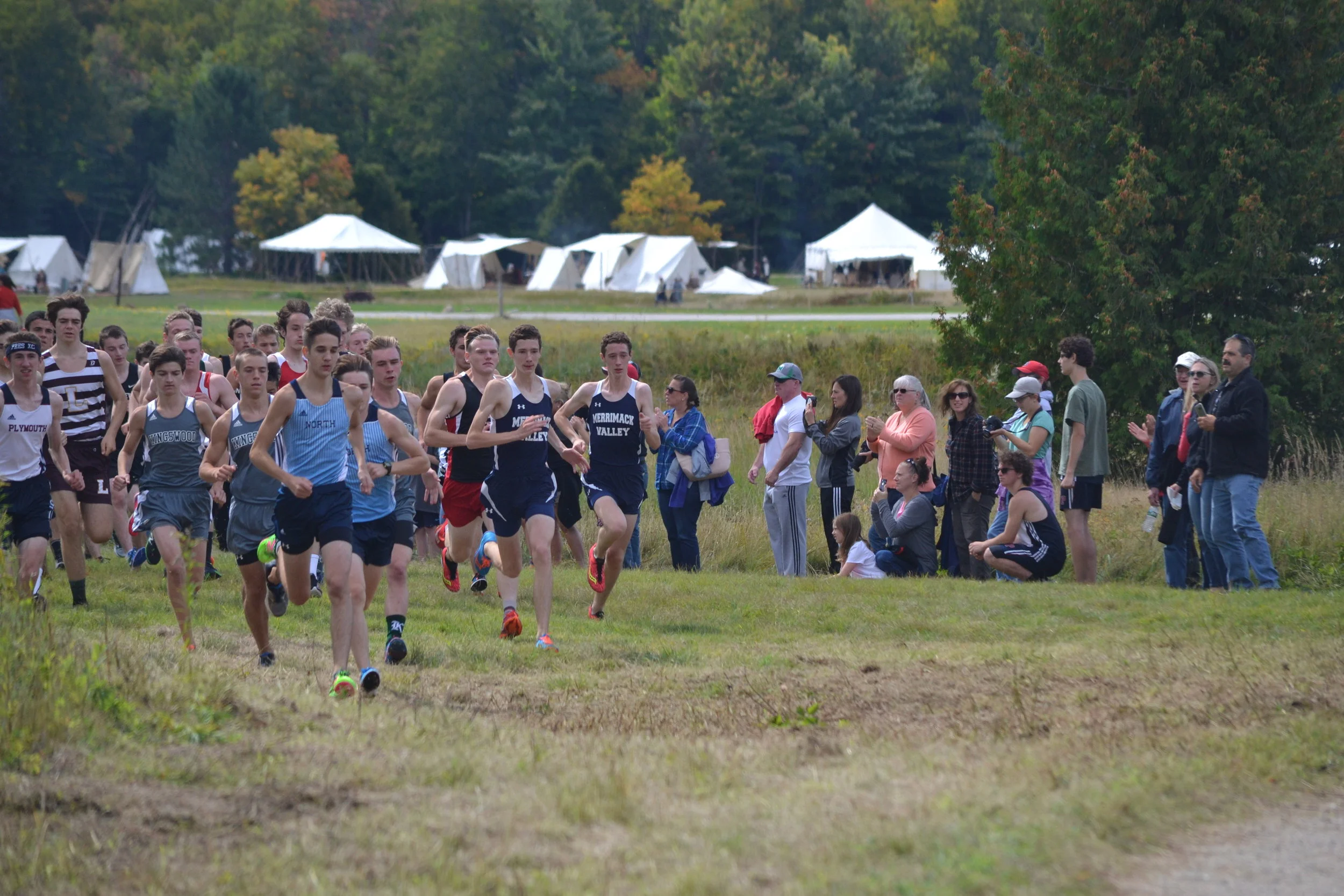 Start Of Boys Varsity Race