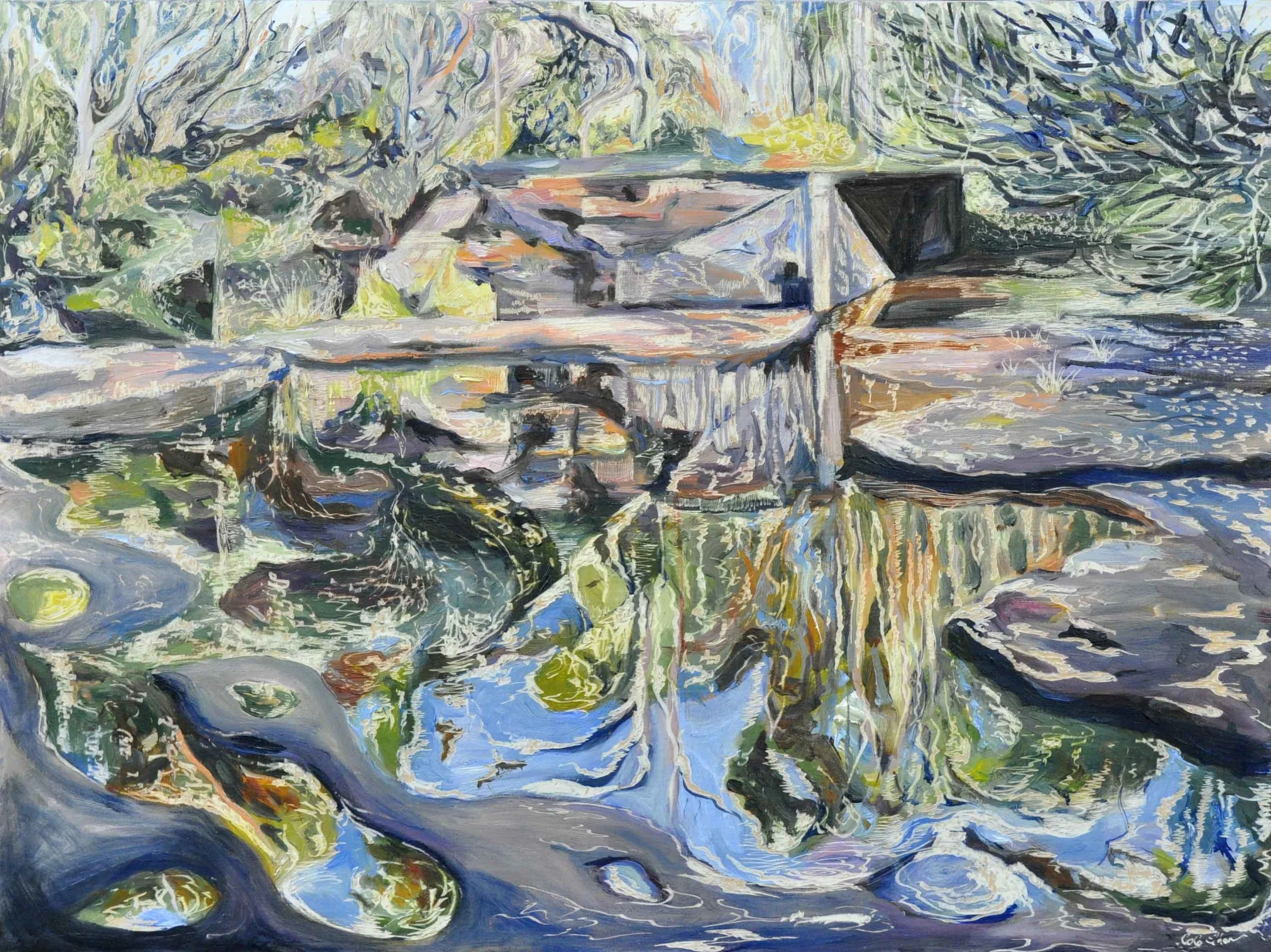 Title: Bridge Over Coal and Candle Creek