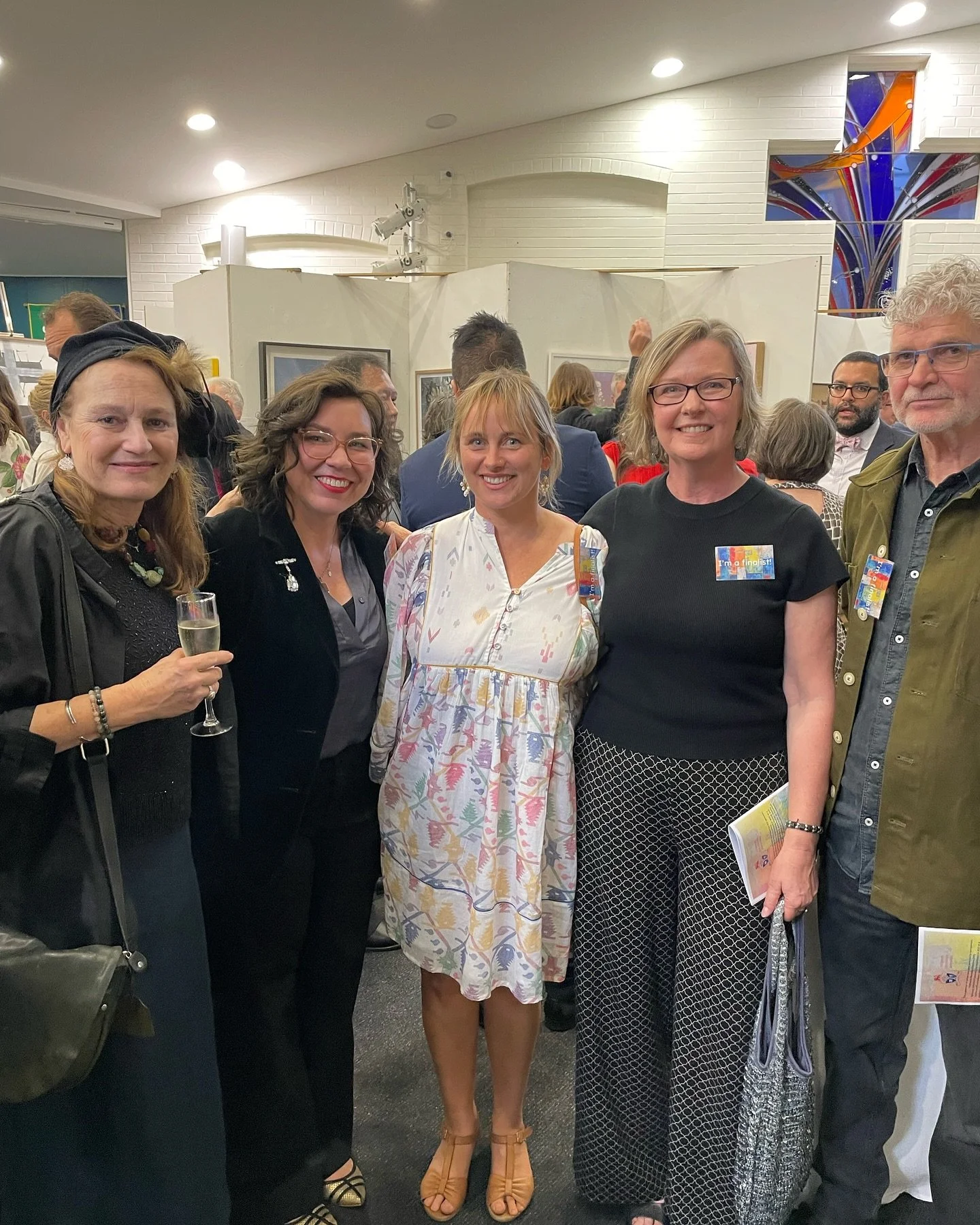 Fun night last night at the PLC Signature Art Prize with excellent entertainment &amp; impressive support of the Arts.

So good to see an institution that values the Arts so highly.

Wonderful to meet some of the other finalists&hellip;

@cherylmaree