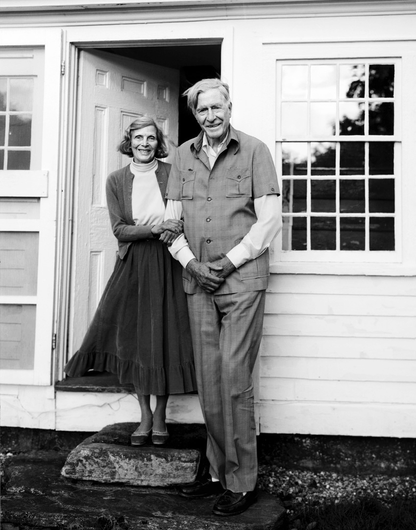   Catherine + John Kenneth Galbraith /&nbsp;&nbsp;Newfane, VT  