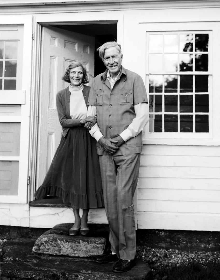 Catherine + John Kenneth Galbraith / Newfane, VT