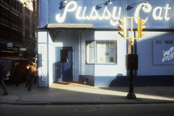   The Pussy Cat Lounge / Washington St. 1975  