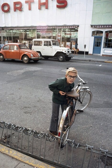   Bicycle Boy / Plymouth Mass 1975  