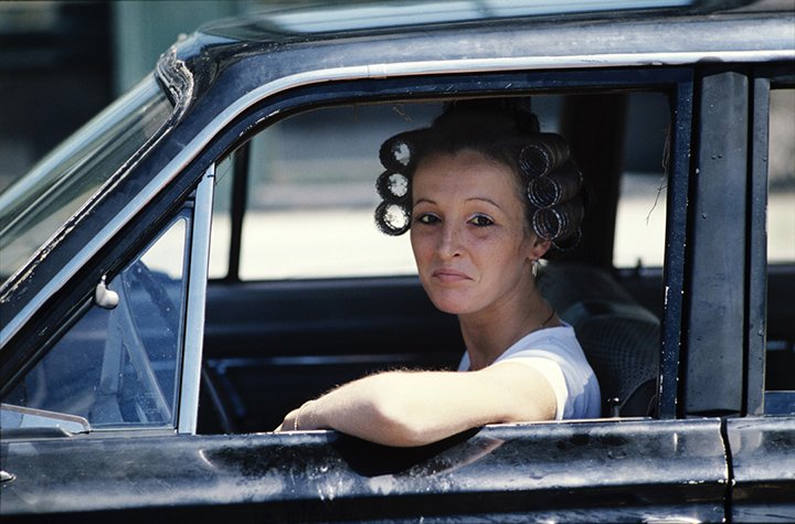   Woman Driver / South Boston / July 1977  