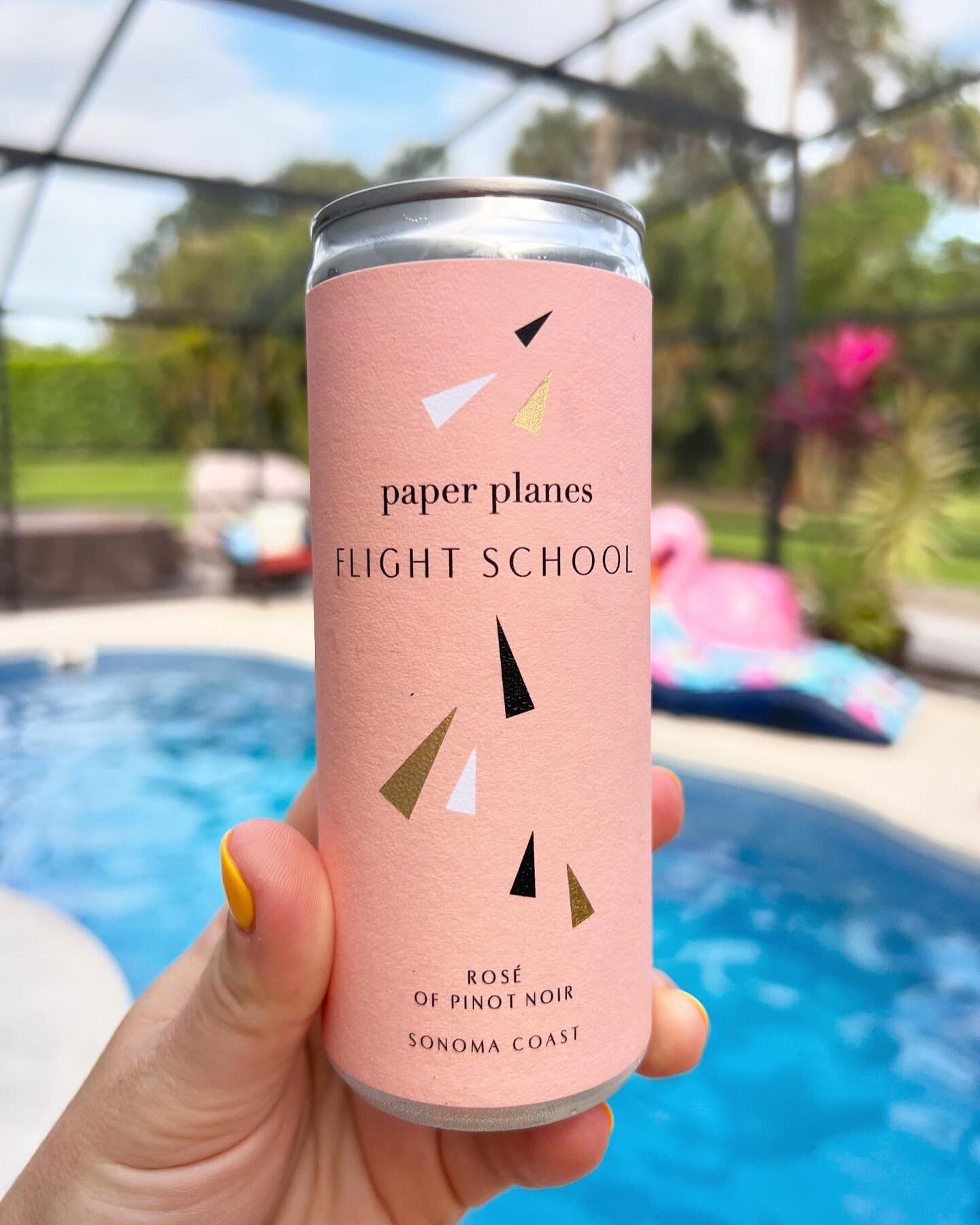 Happy Spring Break from Florida! Thank you all so much for the overwhelming support of our 2023 vintage release! We&rsquo;re celebrating today with some Flight School in the pool. Sending warm vibes to all our friends back in California! 😎