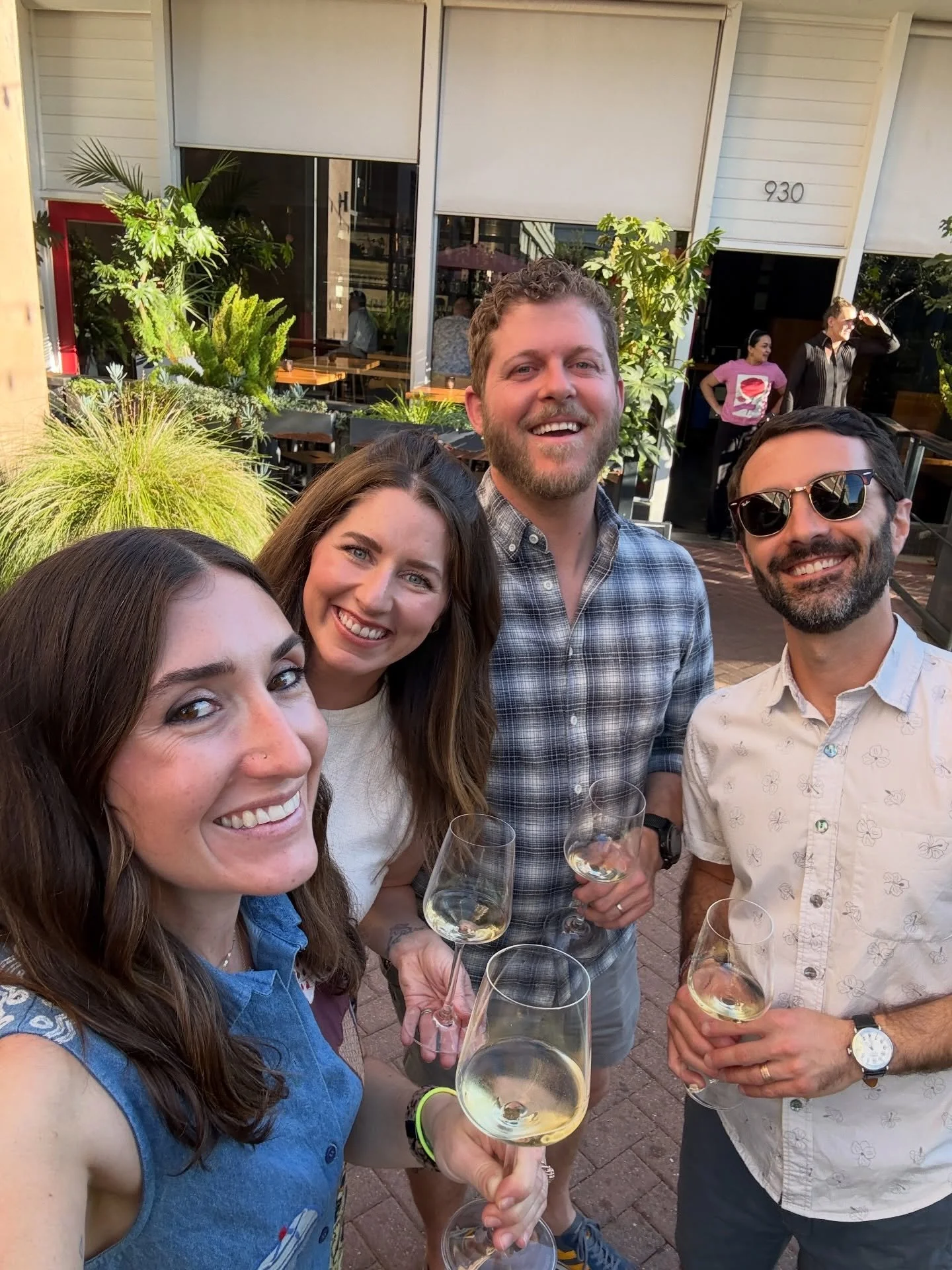 Trying to get that perfect shot before getting heckled by our favorite locals. Thanks to everyone who came out during this crazy 🔥🌊 to drink with us!!! @cadetnapa for president 🫡 and now you can find wines from both @paperplaneswine and @belongwin