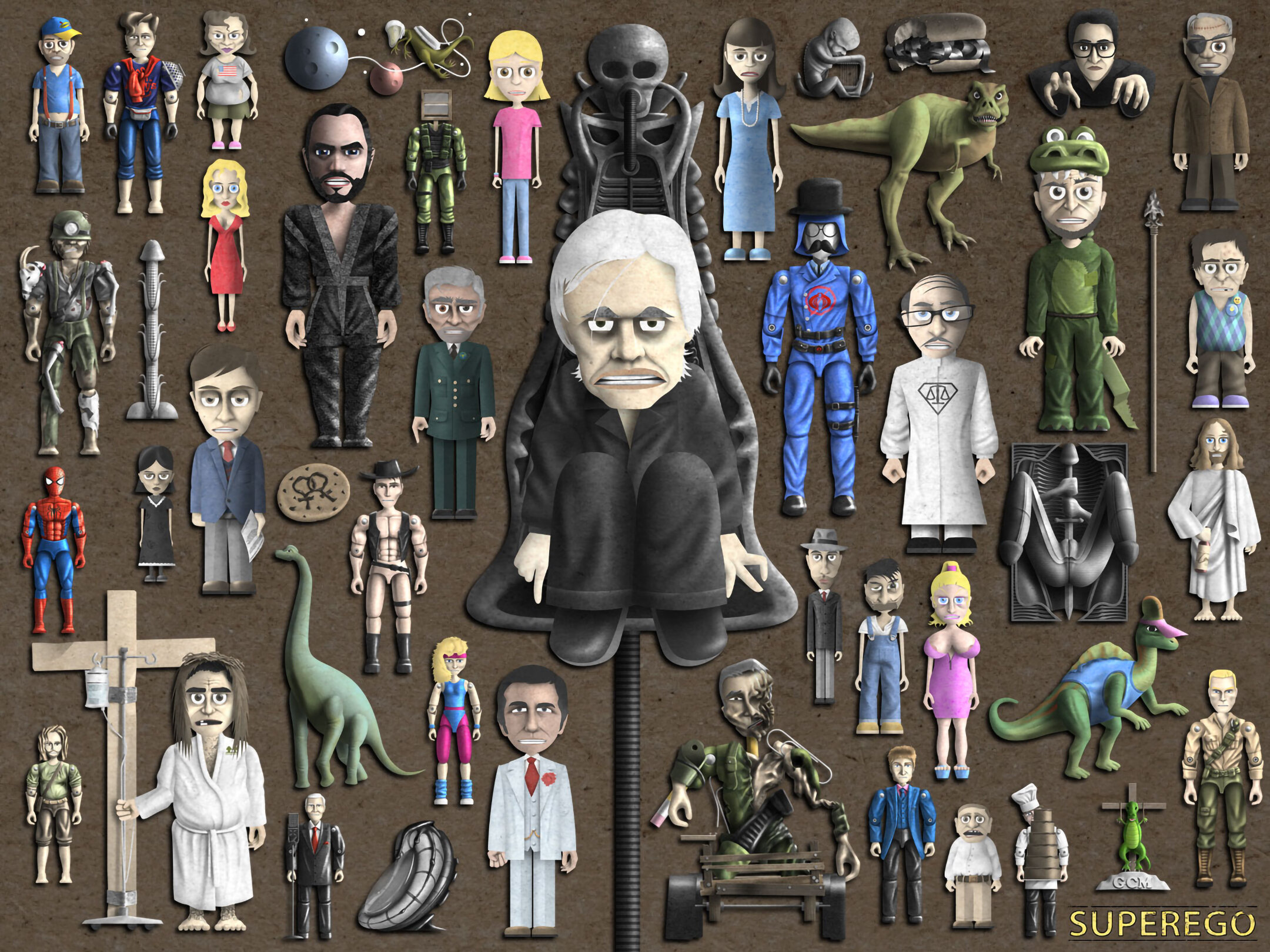 Superego character stills