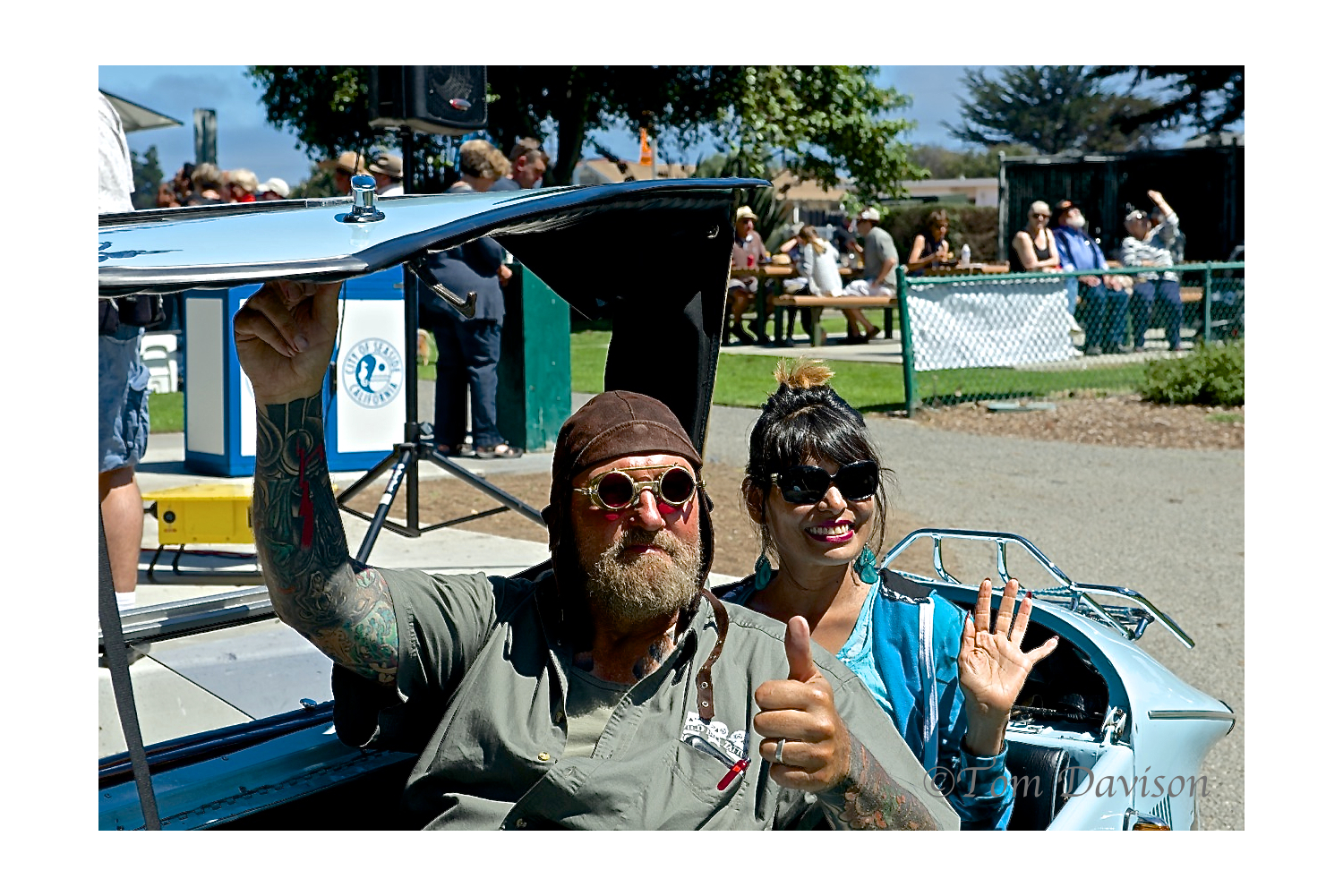 Tom said the stories and people were as interesting as their cars.