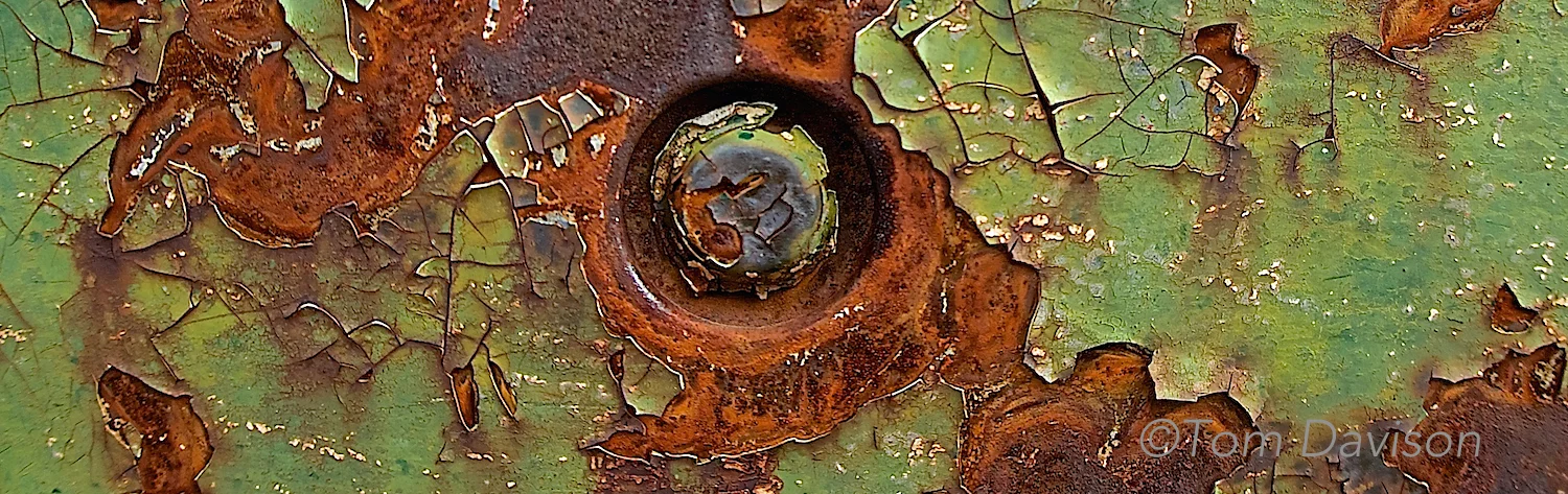 If you guessed rusting 'many coats of paint' on a Model A radiator . . . you WIN!!! Clap, clap, clap!