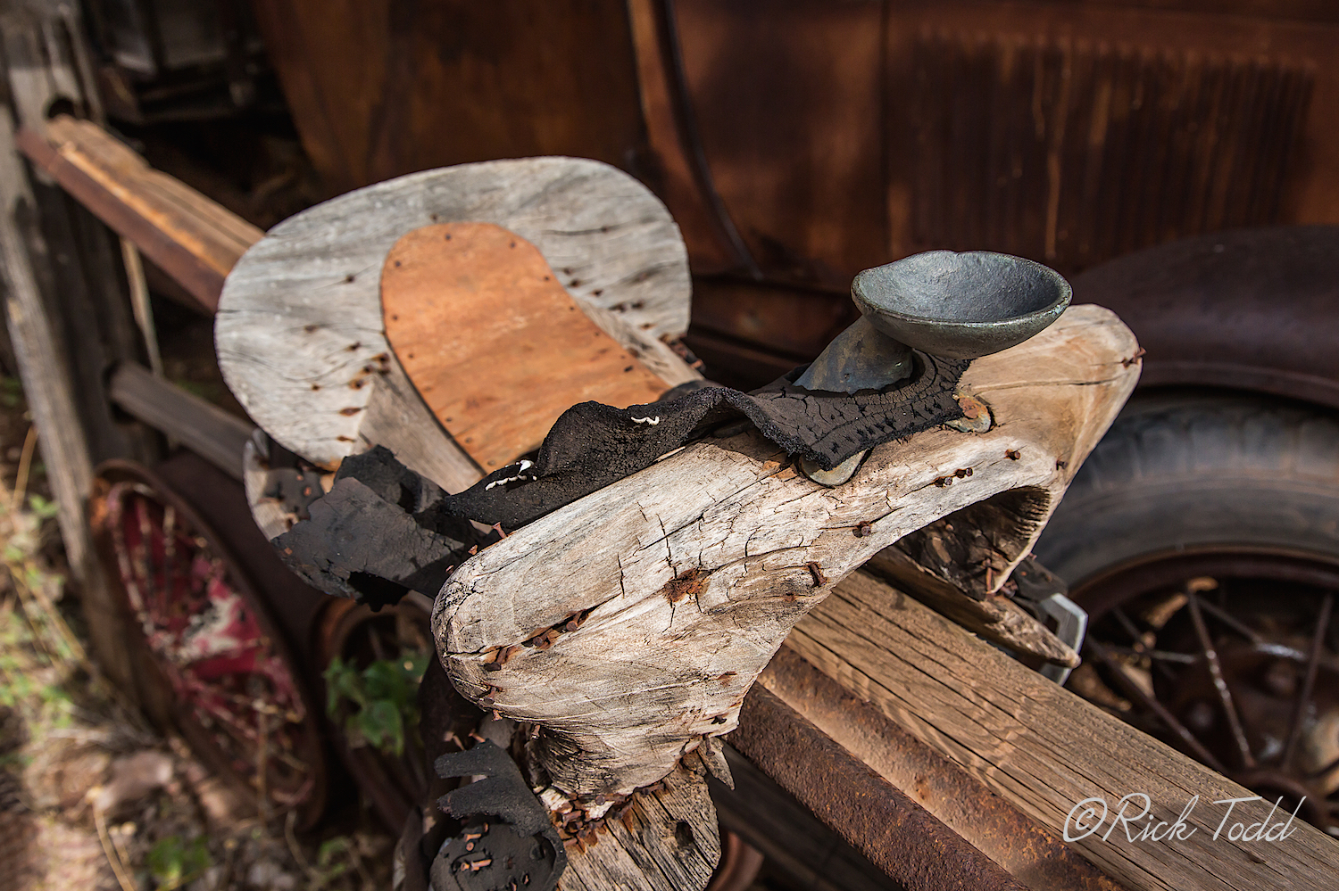 Good way to get splinters in your britches.