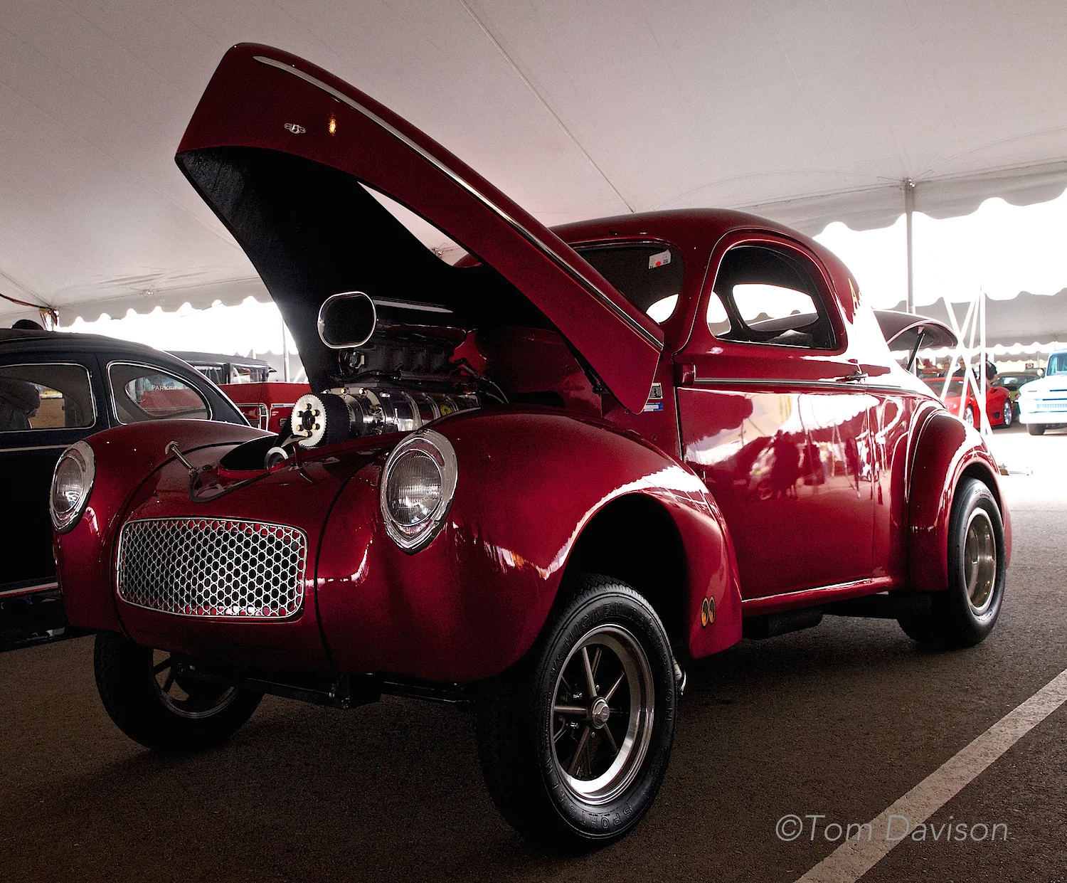 1941 Willys drag race car.