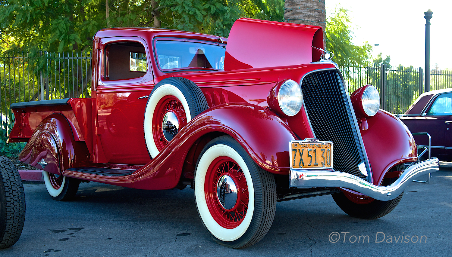 1934 Terraplane. Very rare. One of the few pickups designed to compete with cars . . . art deco styling.