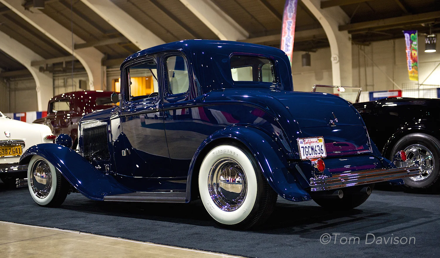 1932 Ford five window coupe.