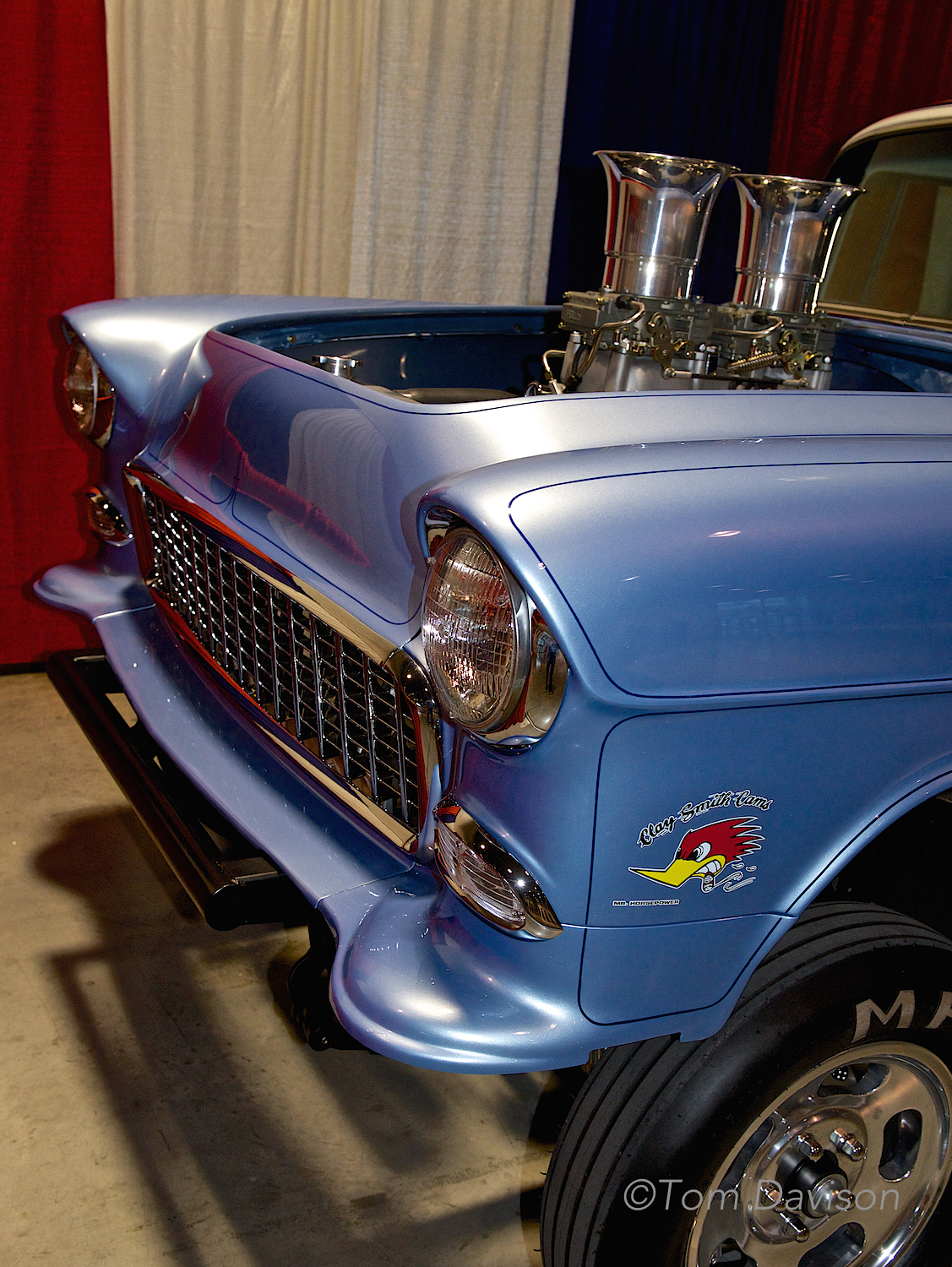 1955 Chevy street racer.