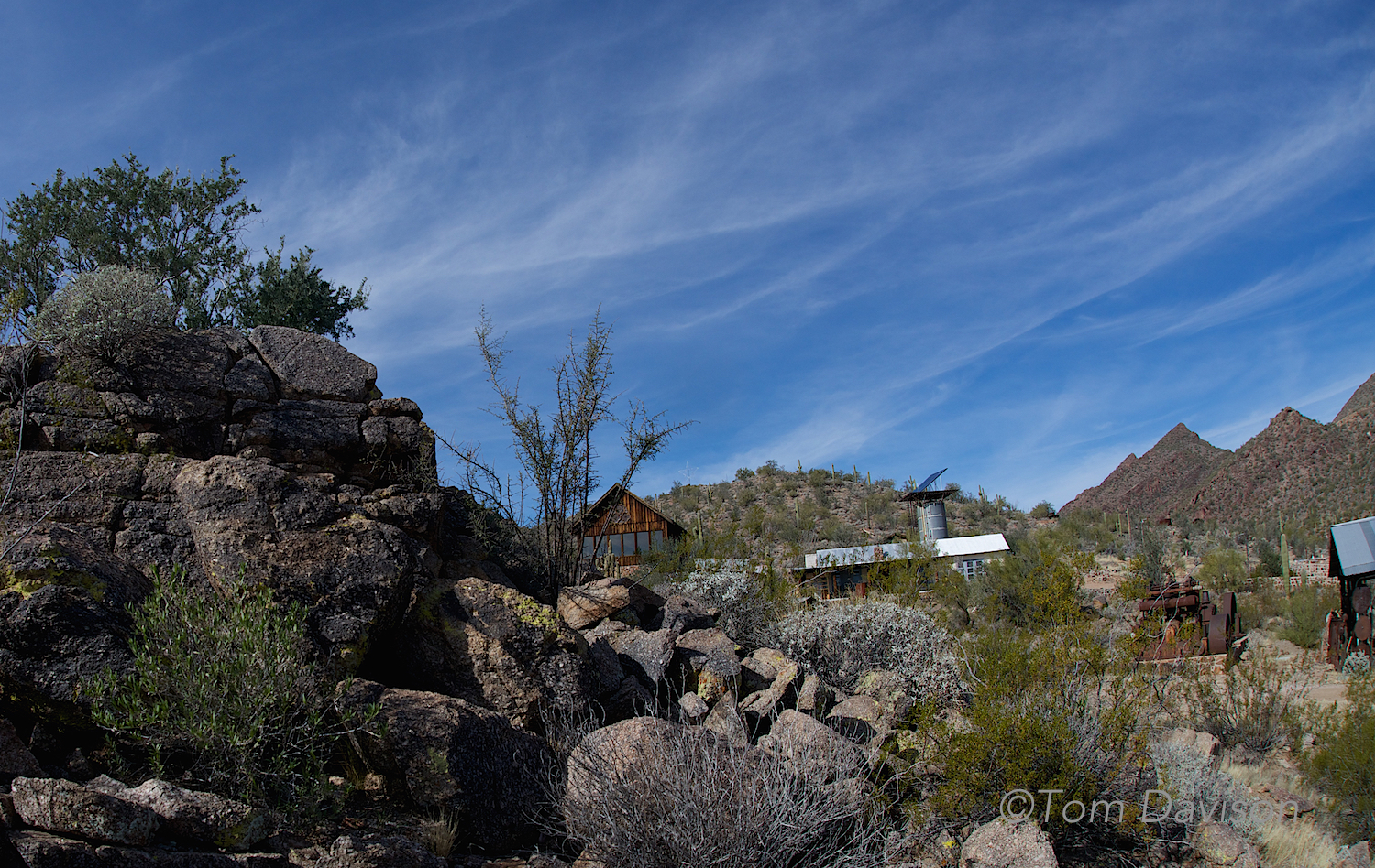 If you want more than mining memorabilia and old doodads you can hike a short distance and be in some very nice, pristine desert.