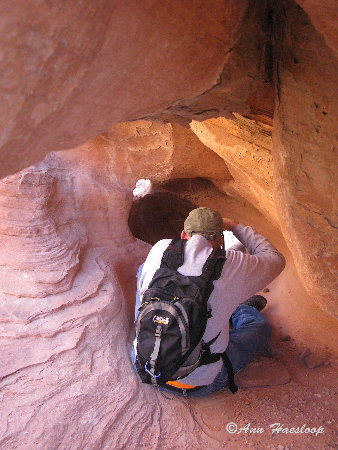 Greg in a tight space!!