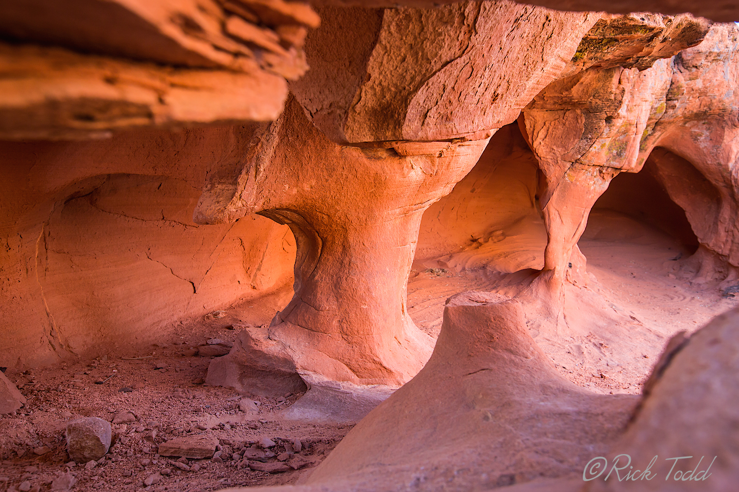Another cave/arch opportunity close to Windstone Arch.