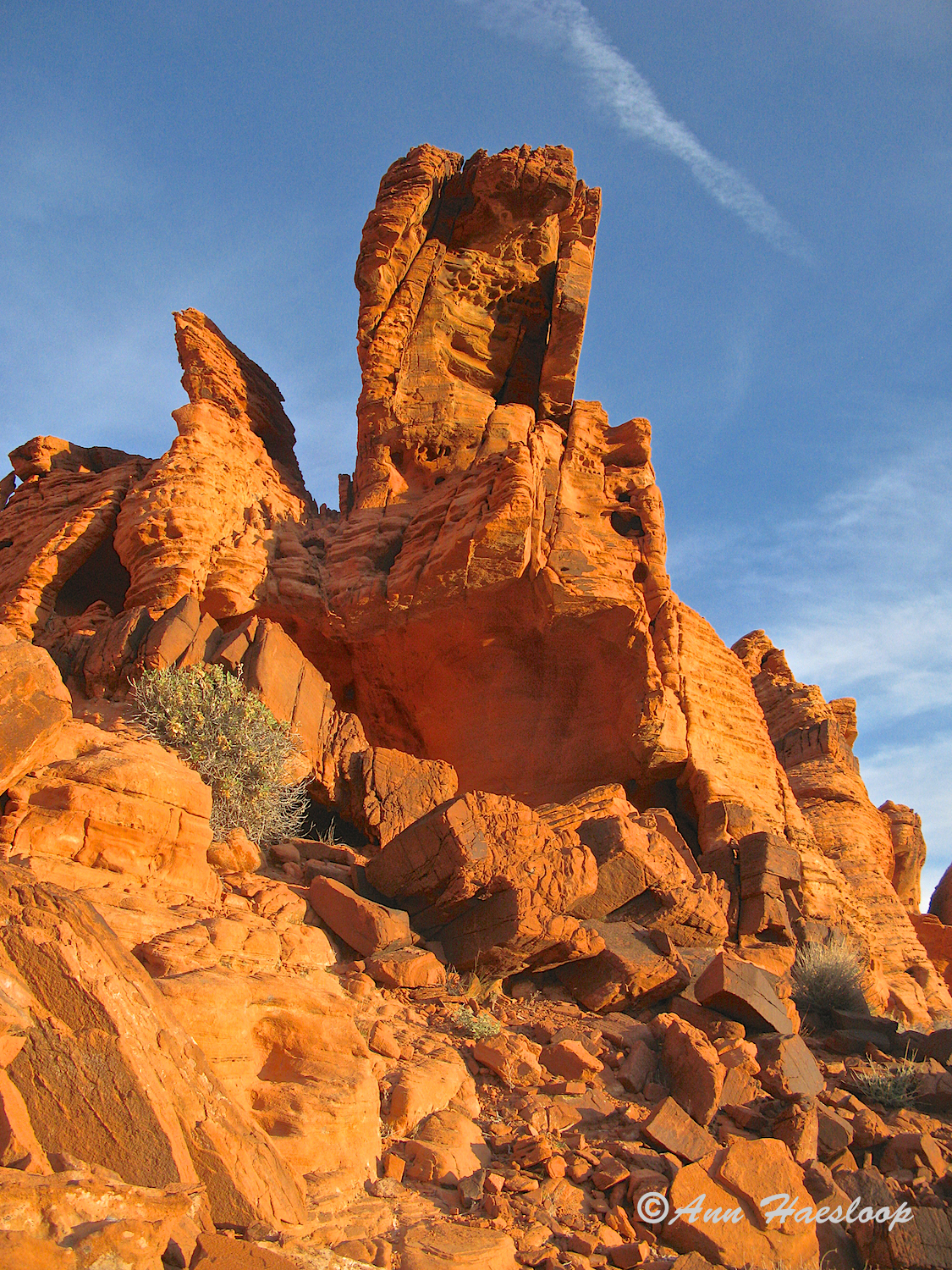 Would you stand under these rocks? For long?