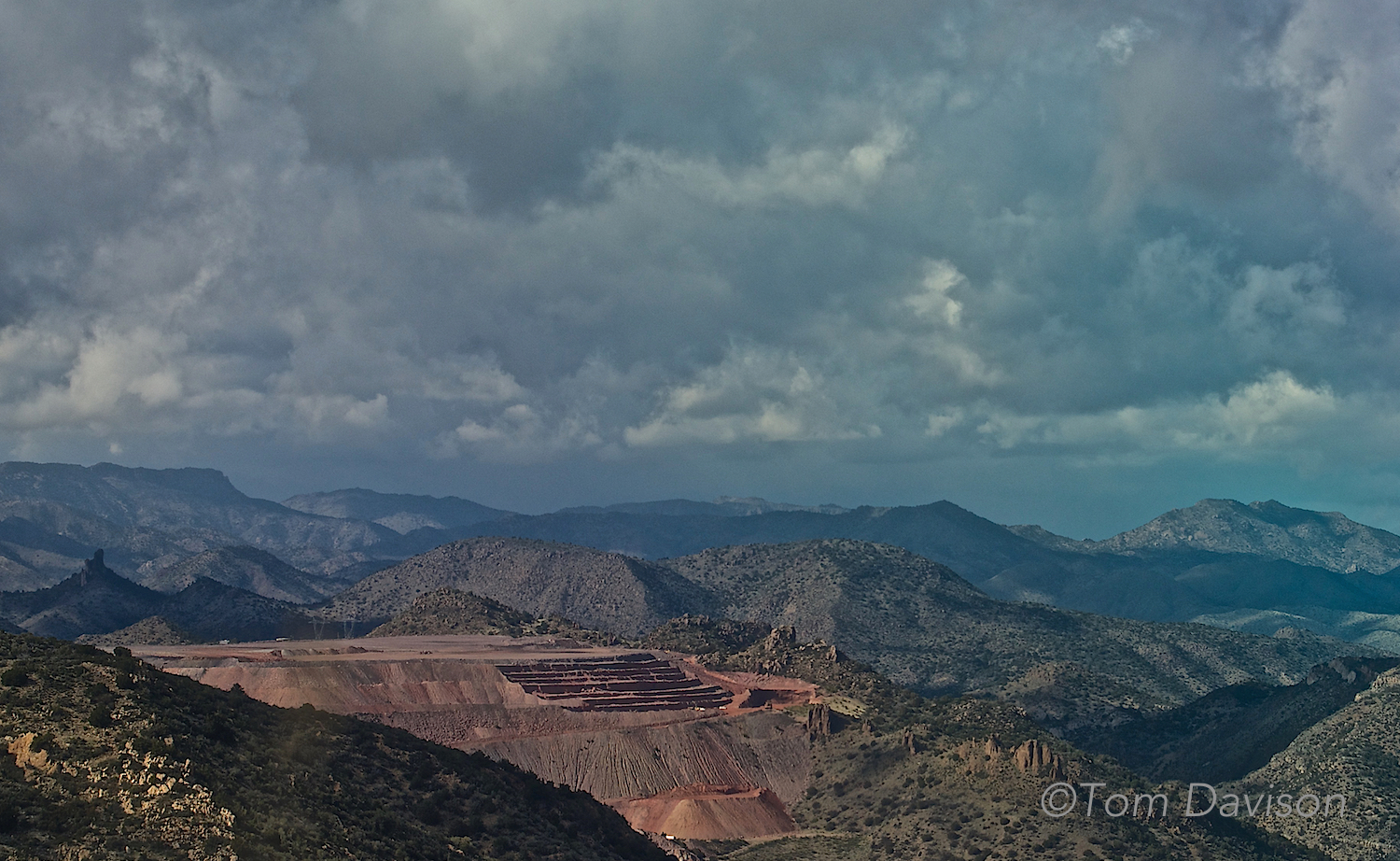 The mine between Miami and Superior.