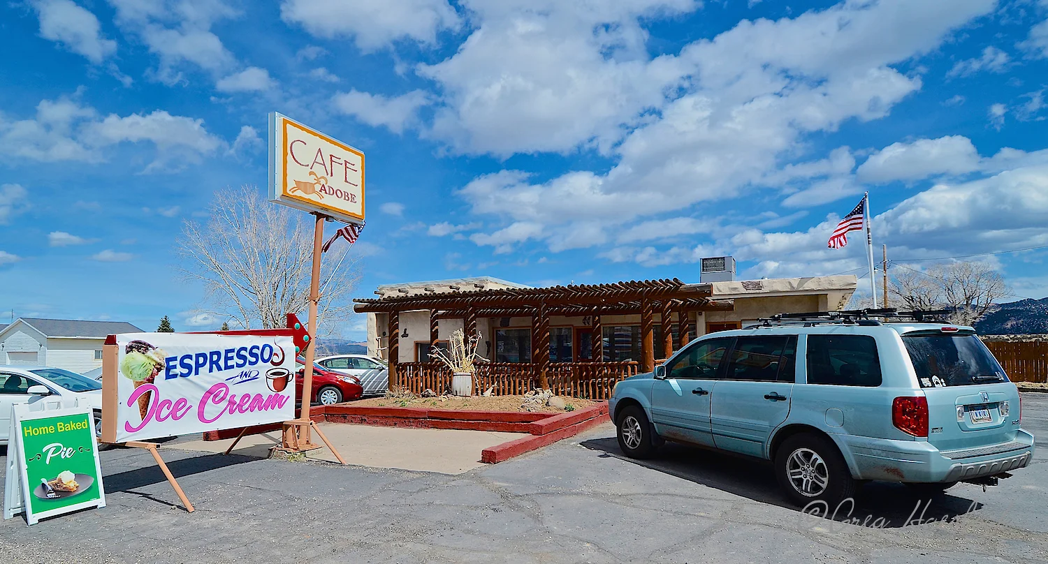 Greg wrote, " We stopped in Hatch Utah @ the Adobe Cafe. Had the best turkey sandwich I have ever had. Highly recommend this cafe."