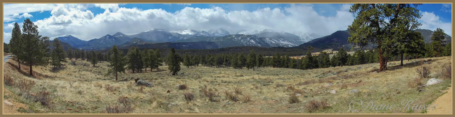Diane took this with her Fuji Finepix S400 in pano mode. Dang, my D800 will not do that!