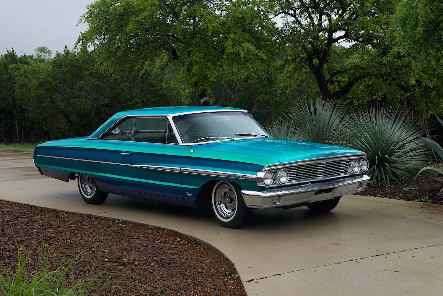 This is Jerry's 1864 Ford Galaxie. Jerry just recently completed its restoration. It was a hit at the show.