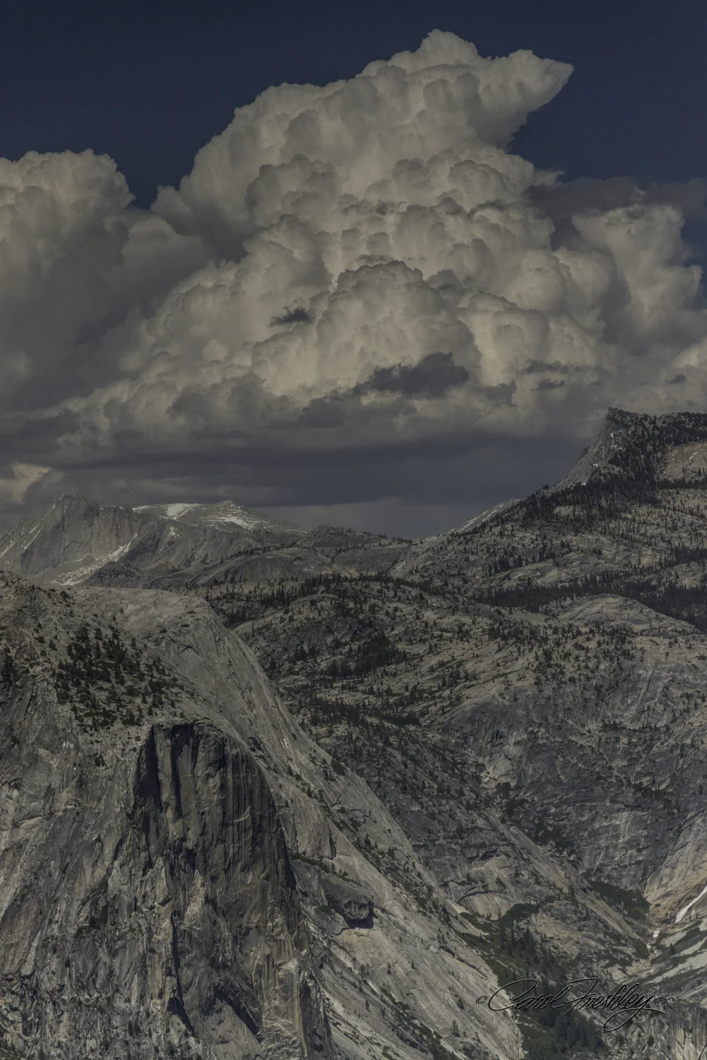 Taken from Washburn Point, just before you get to Glacier View.