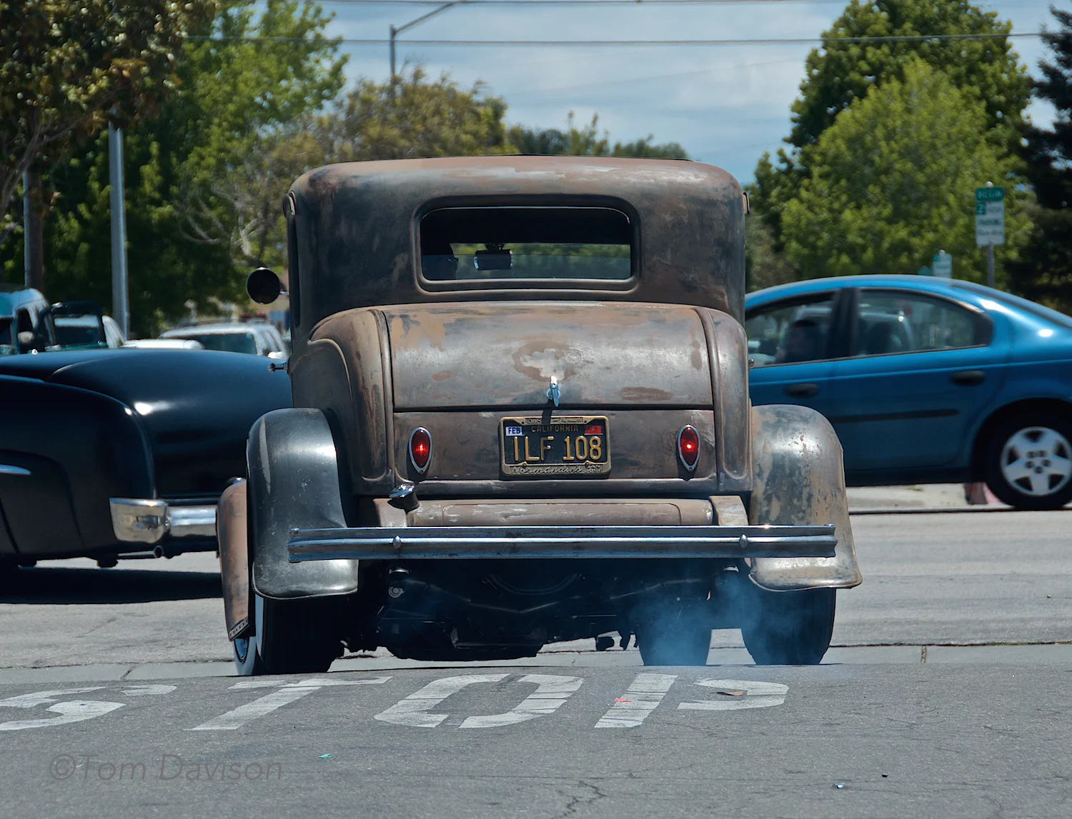 1952 Ford Coupe, unrestored.