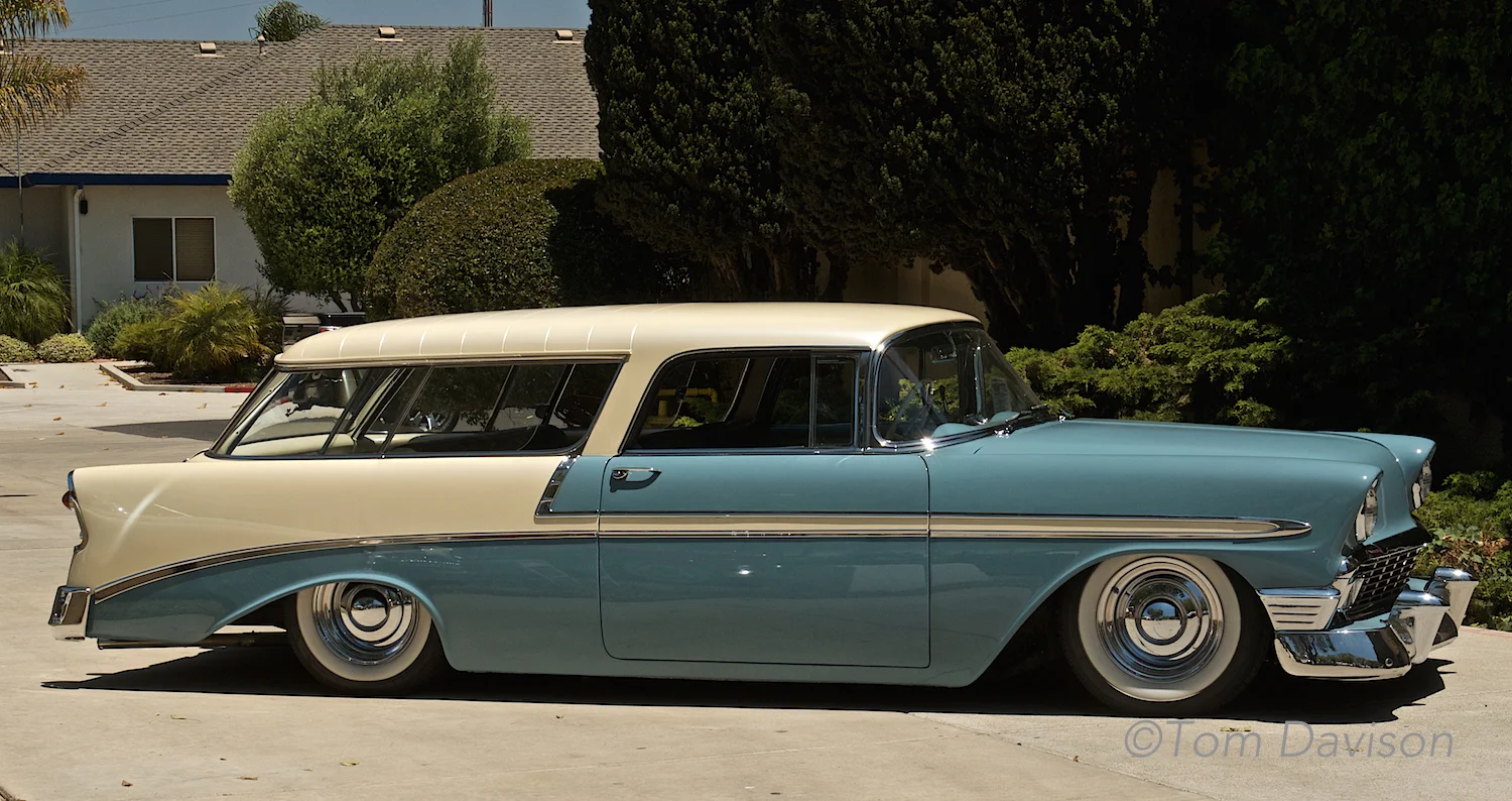 Classic 1956 Chevy Nomad.