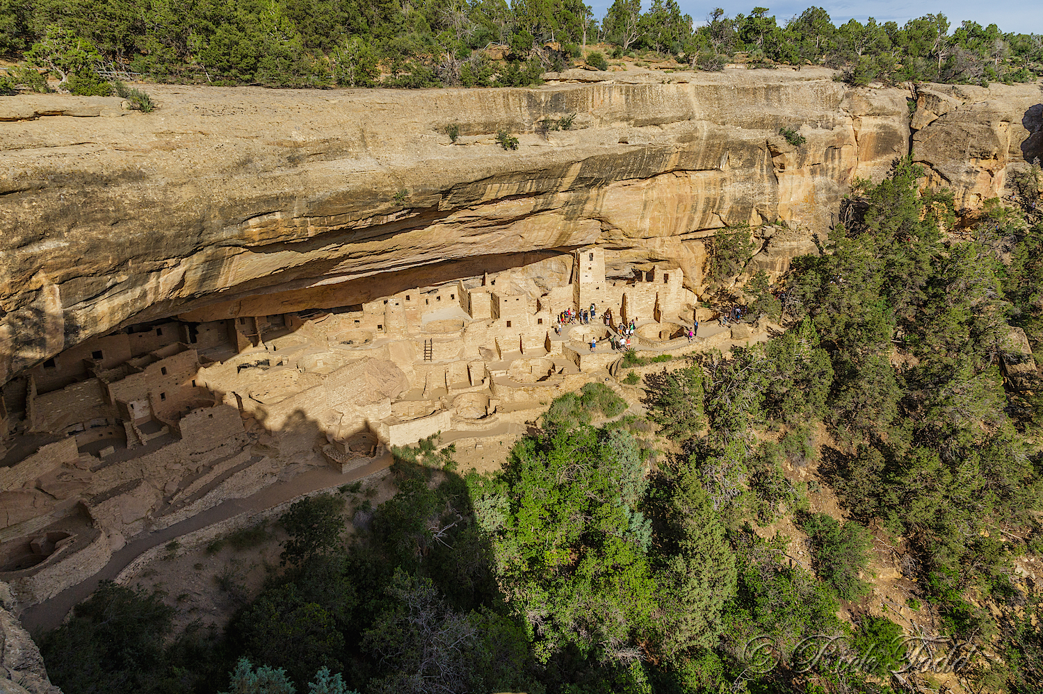 Mesa Verde Cliff Dwellings.