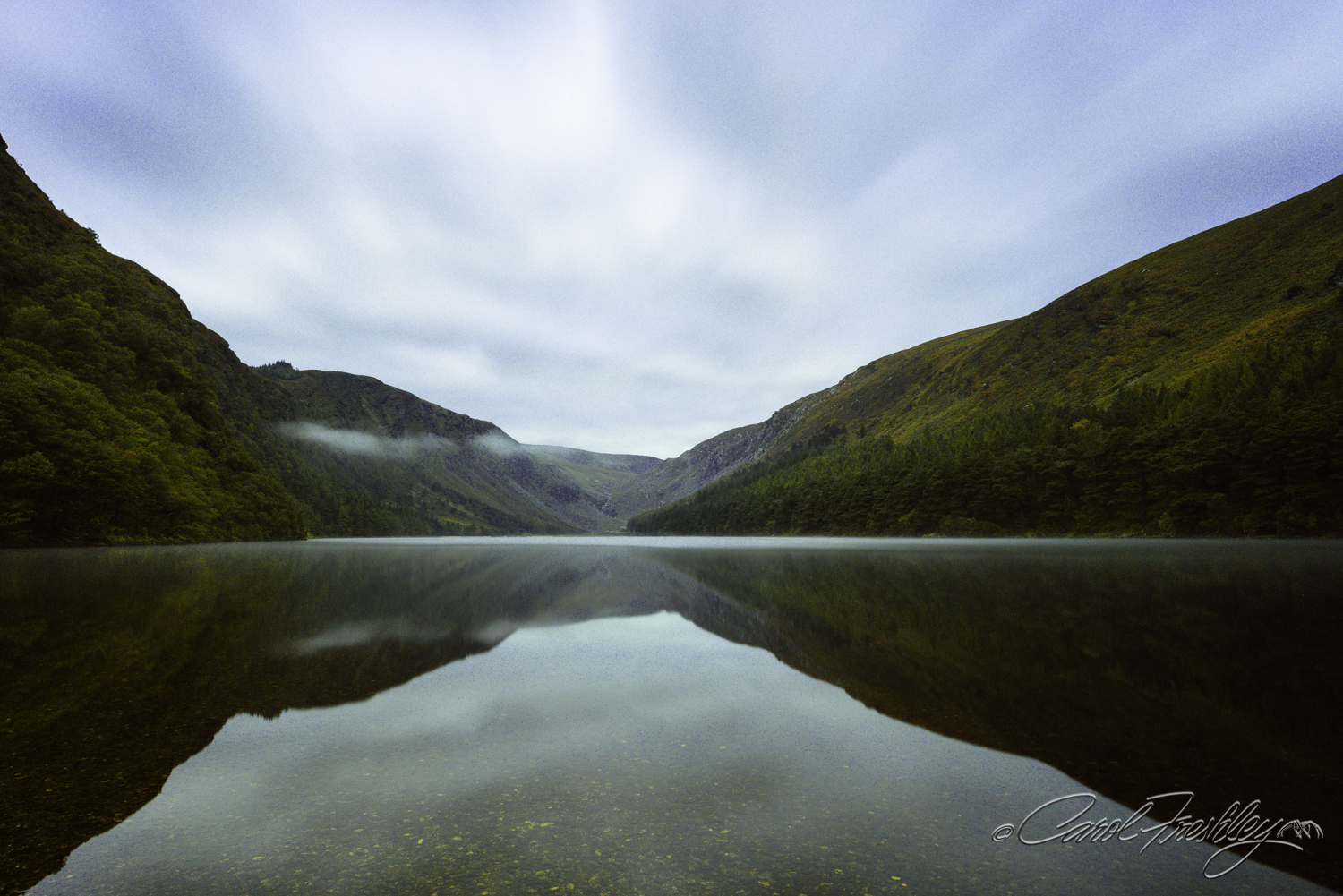 Then, the sun quickly disappeared behind the clouds again!