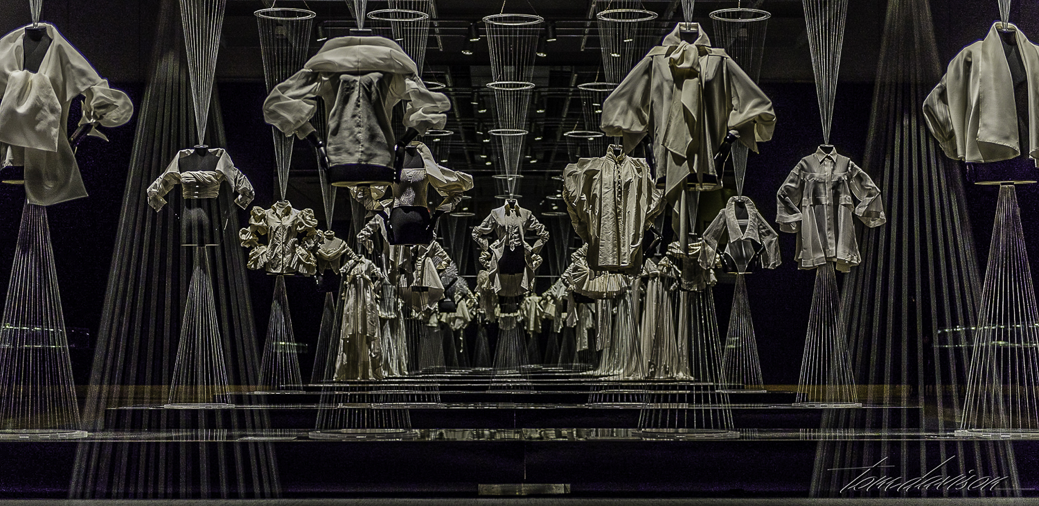 One of the current exhibits isThe White Shirt According to Gianfranco Ferré. &nbsp;The Museum describes Ferré as "known as the architect of fashion and the purveyor of power dressing."