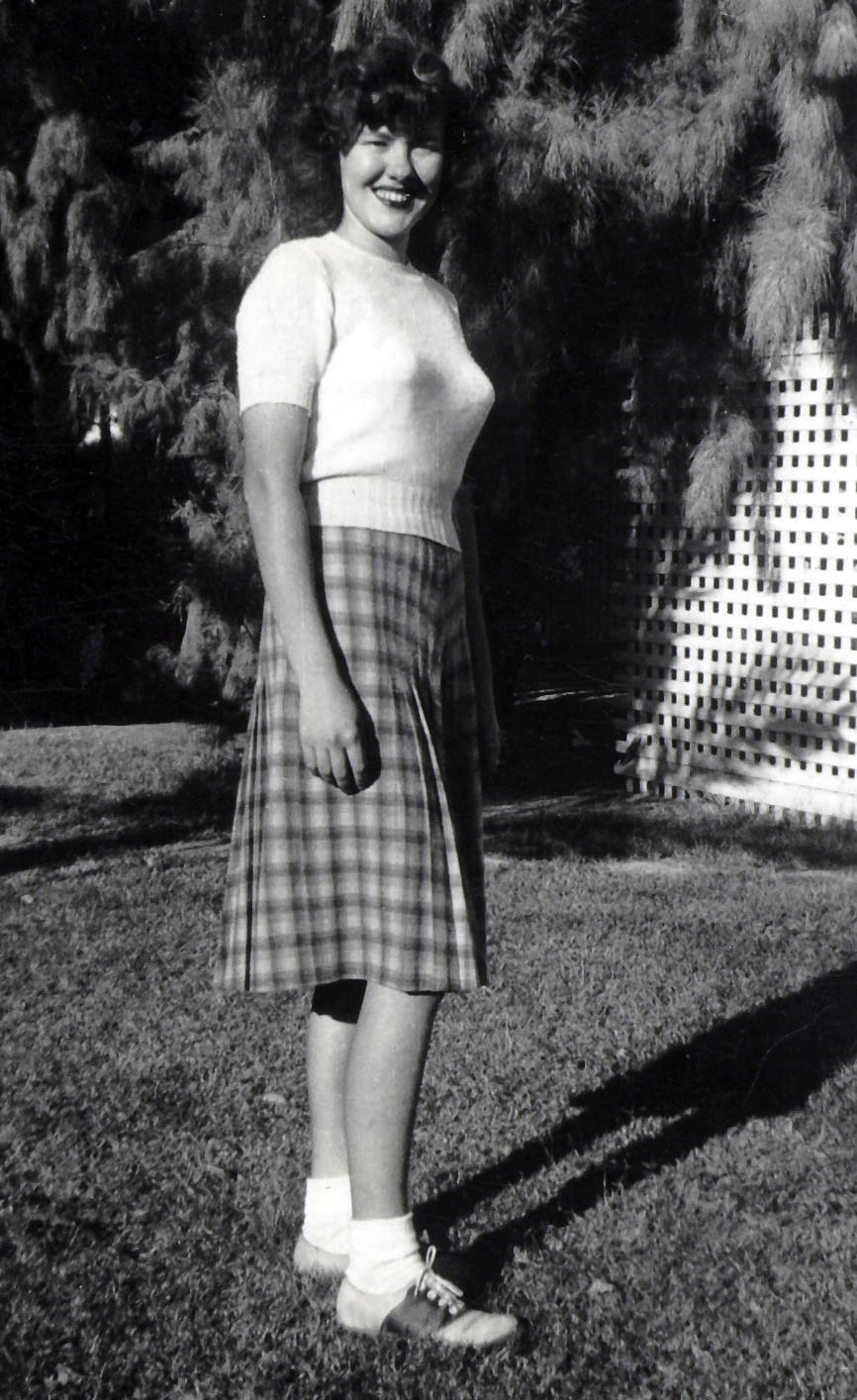 Our mom, a pin up woman!!!