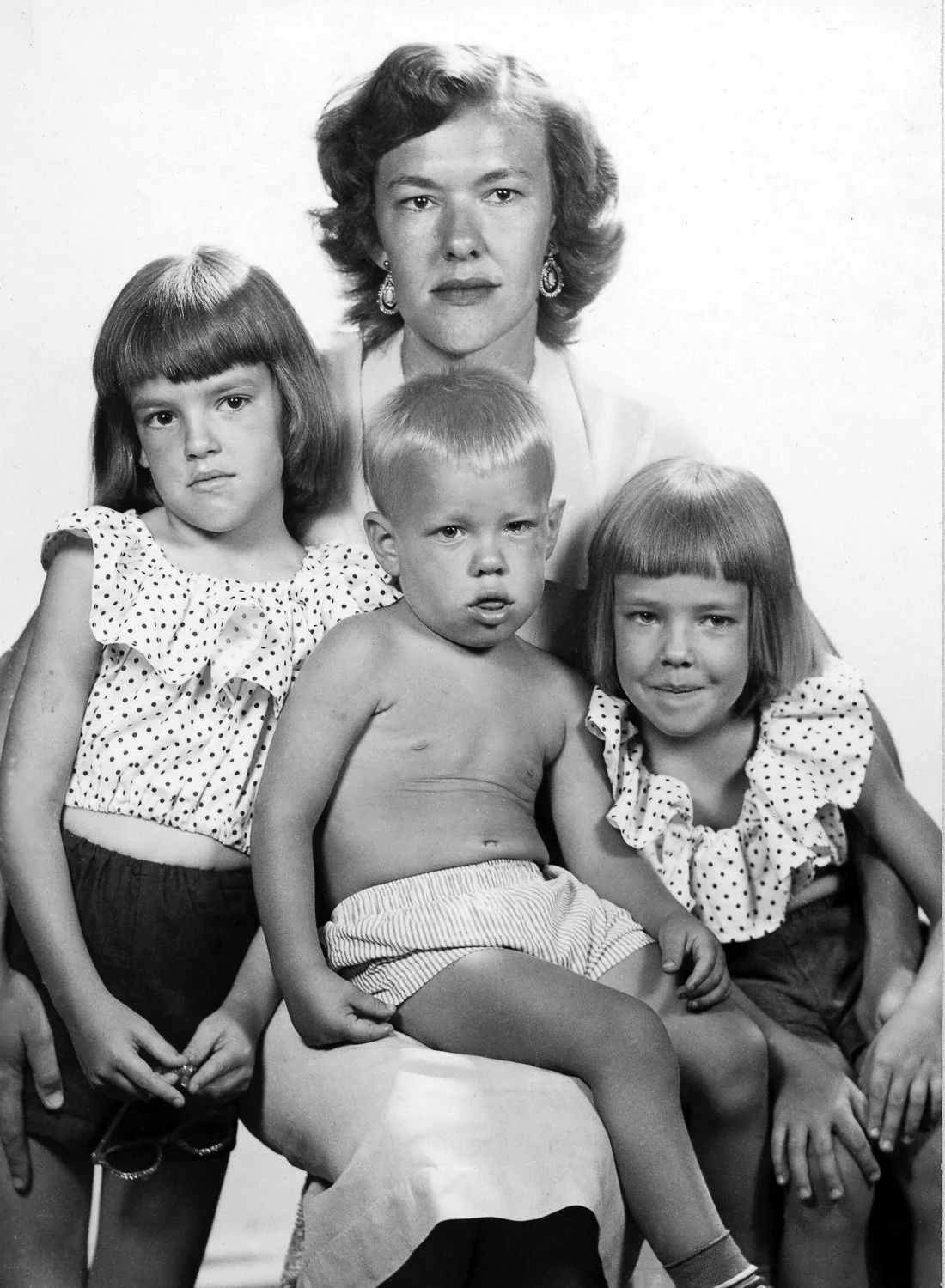 Our first passport photo. We were headed to Colombia. Steve had a bad cold and I remember being told not to smile and realizing he was not in the mood to smile. Susan, however, could not quite pull that order off. 